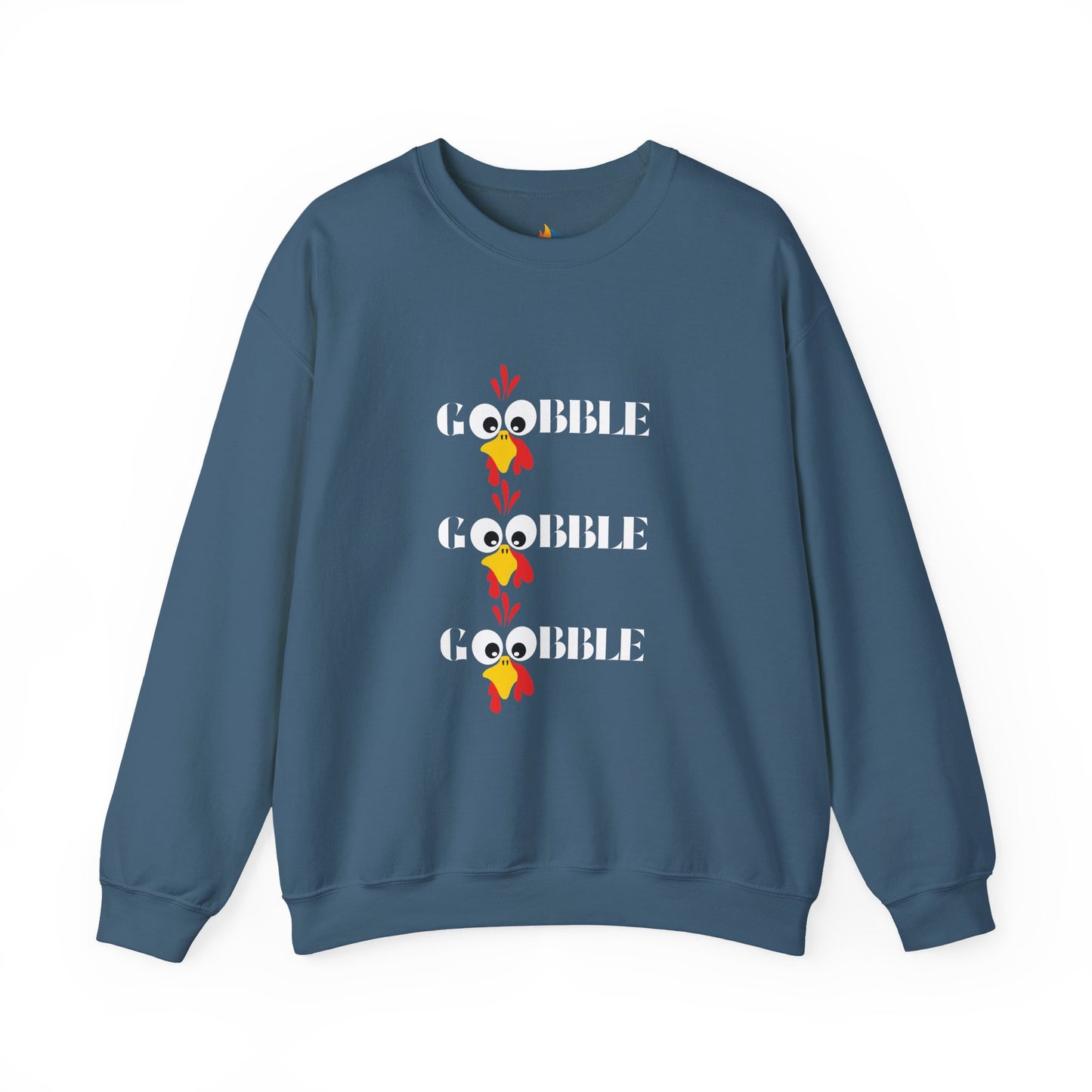 Gobble Gobble, Happy Thanksgiving Sweatshirt, Unisex Crewneck, Fall Season Outfit, Cozy Fall Gift