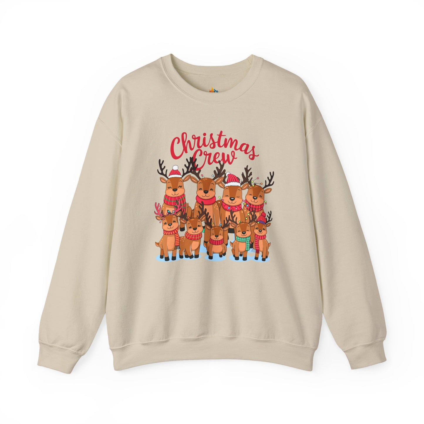 Christmas Crew Sweatshirt, Unisex Crewneck, Holiday Season Outfit, Winter Sweatshirt