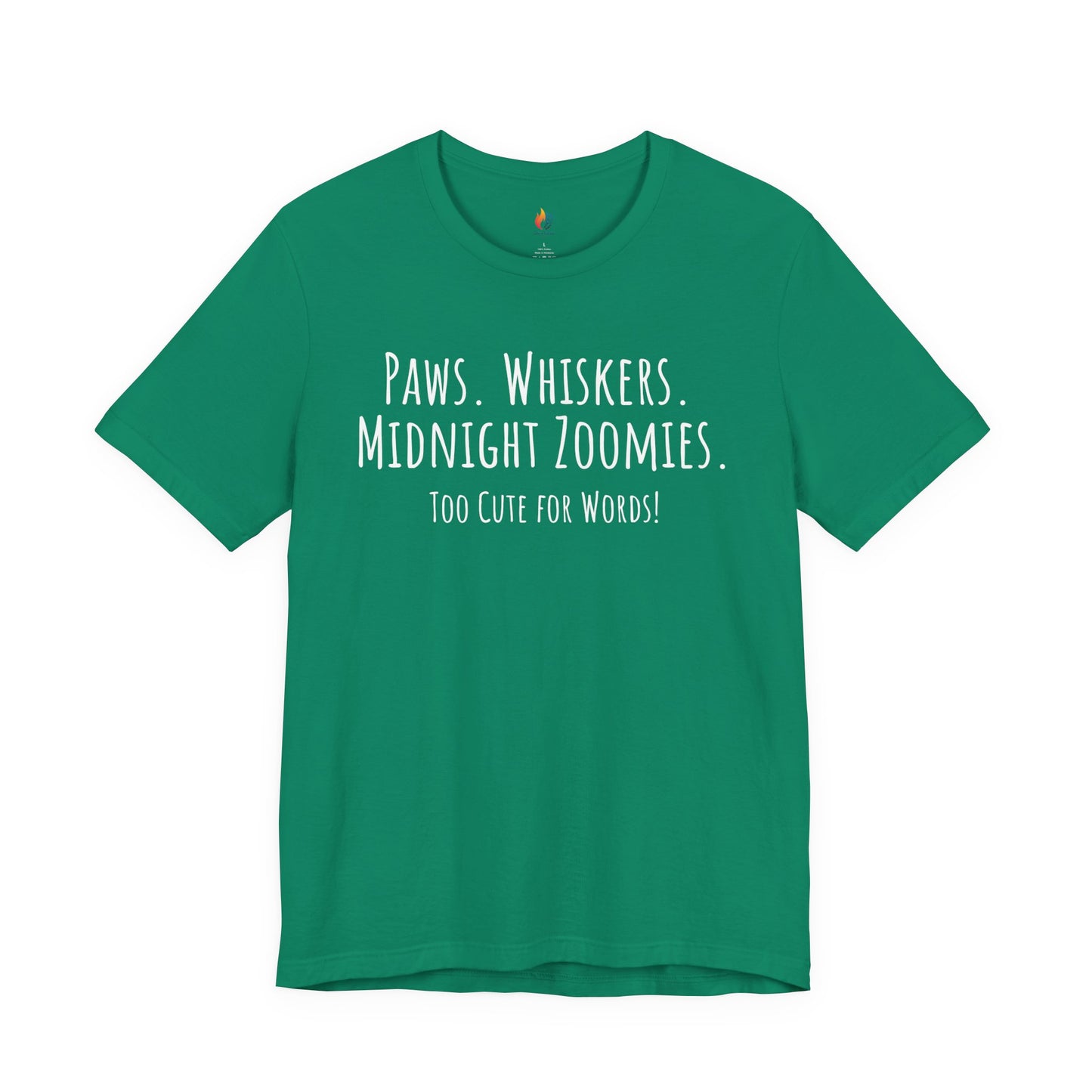 Paws, Whiskers, Midnight Zombies - T-Shirt, Cat Lover, Pet Lover Tee