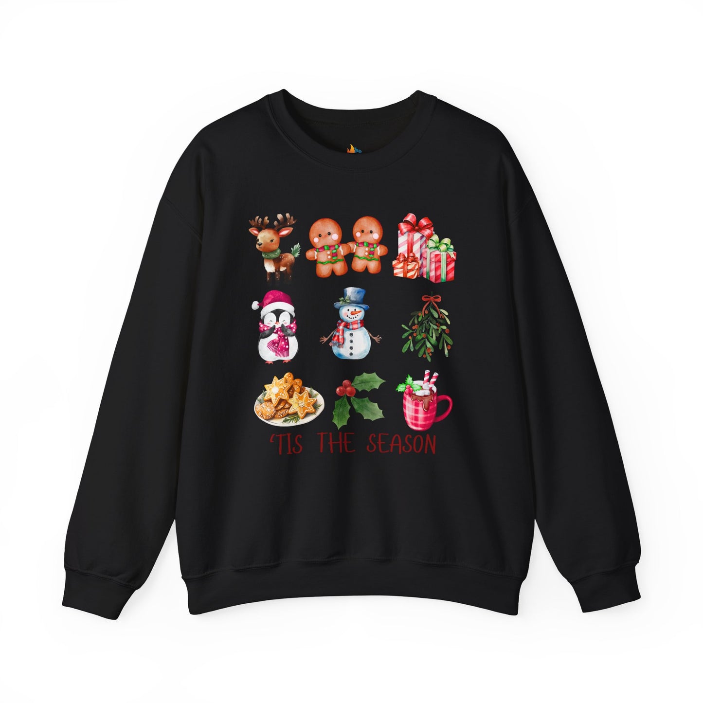 Tis the season, Christmas Sweatshirt, Unisex Crewneck, Holiday Season Outfit, Winter Sweatshirt