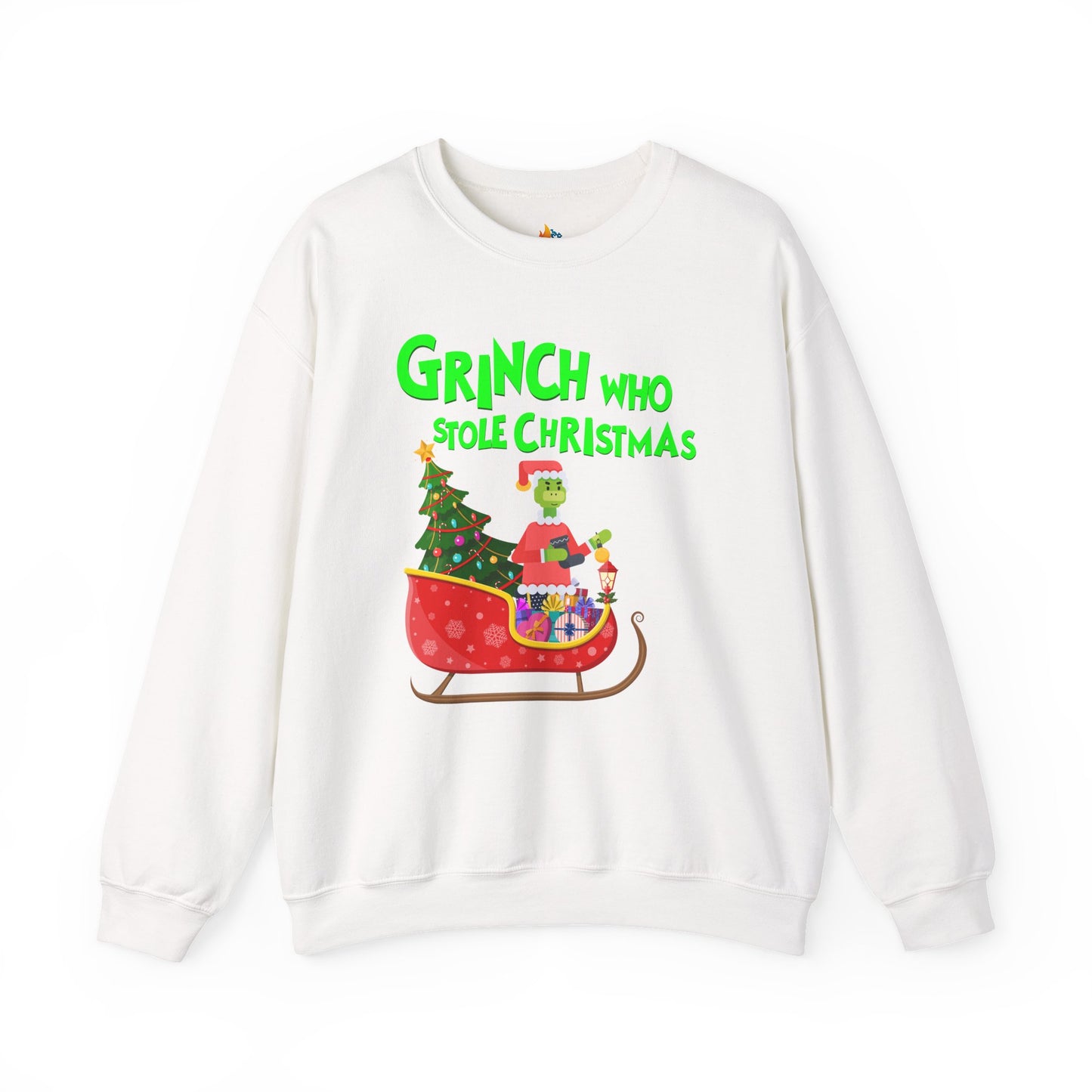 Grinch who stole Christmas Sweatshirt, Unisex Crewneck, Holiday Season Outfit, Winter Sweatshirt