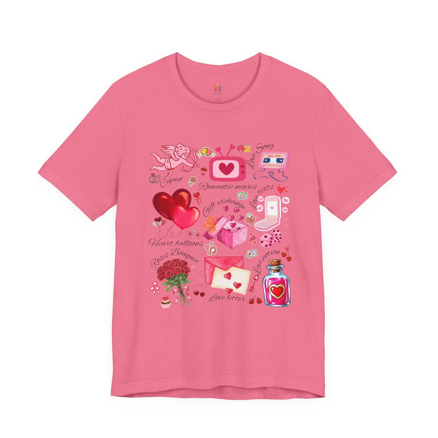 Valentine’s Day T-shirt, Cute Valentine Shirt, Love Graphic Tee, Unisex Valentine Outfit, Gift for Him or Her, Romantic Holiday Tee