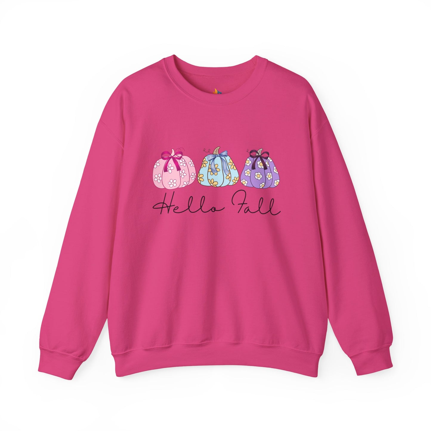 Hello Fall Sweatshirt, Unisex Crewneck, Fall Season Outfit, Cozy Fall Gift