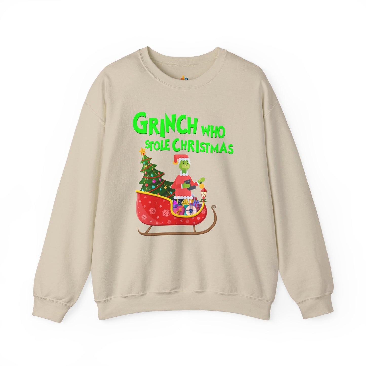 Grinch who stole Christmas Sweatshirt, Unisex Crewneck, Holiday Season Outfit, Winter Sweatshirt