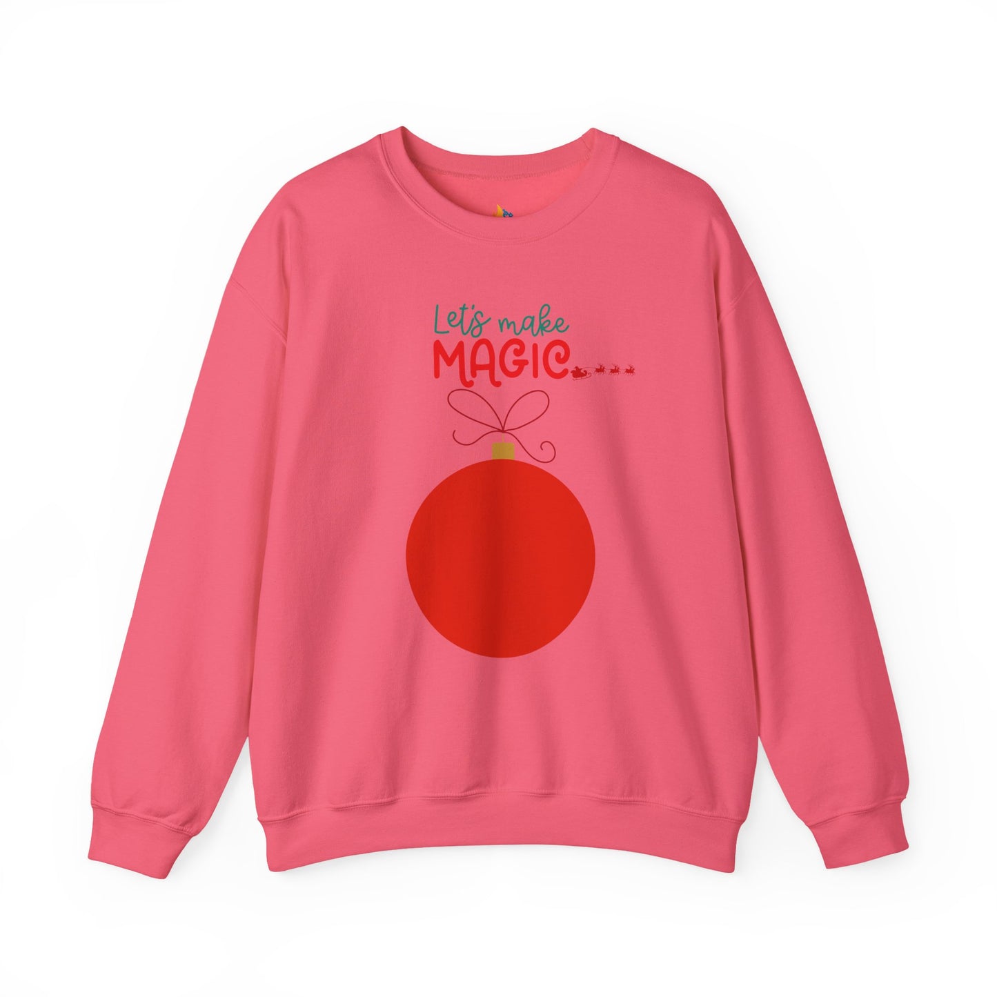 Lets make Magic, Christmas Sweatshirt, Unisex Crewneck, Holiday Season Outfit, Winter Sweatshirt