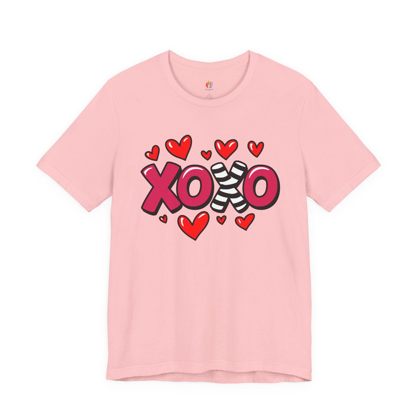 XOXO T-Shirt, Valentine’s Day T-shirt, Cute Valentine Shirt, Love Graphic Tee, Unisex Valentine Outfit, Gift for Him or Her, Romantic Holiday Tee