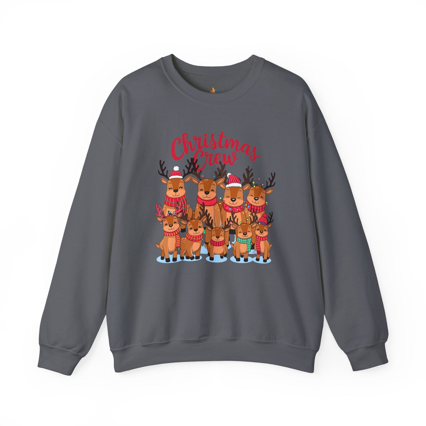 Christmas Crew Sweatshirt, Unisex Crewneck, Holiday Season Outfit, Winter Sweatshirt