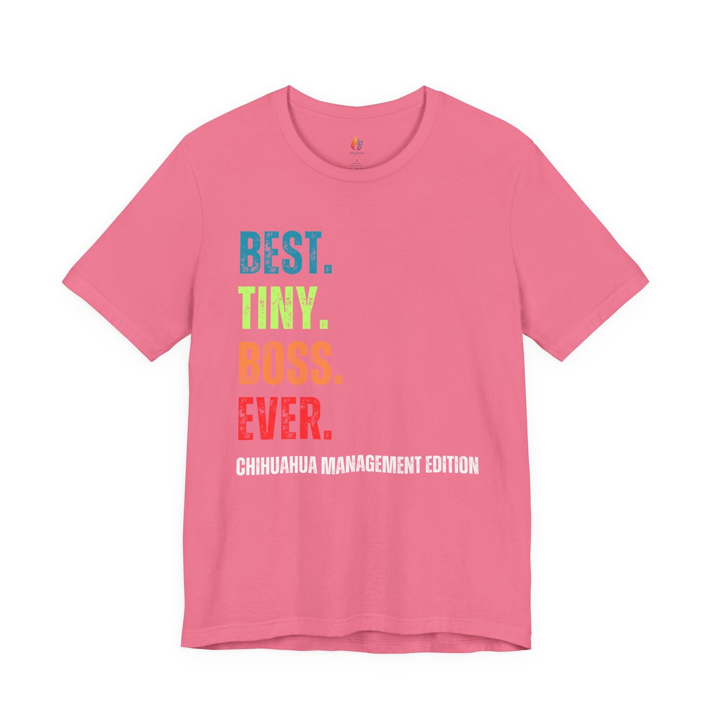 Chihuahua Dog Lover T-Shirt - "Best Tiny Boss Ever" Graphic Tee