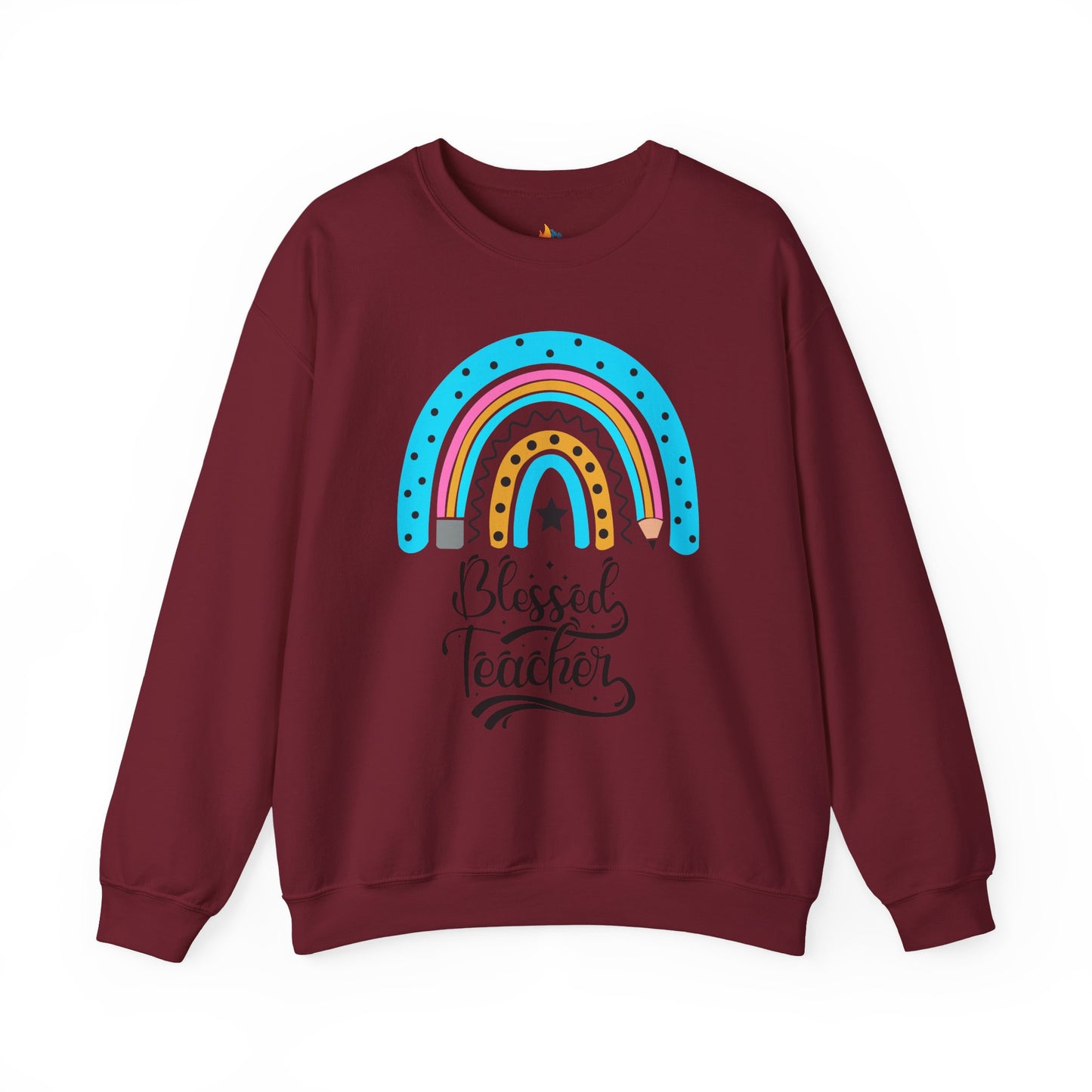 Blessed Teacher, Thanksgiving Sweatshirt, Unisex Crewneck, Fall Season Outfit, Cozy Fall Gift