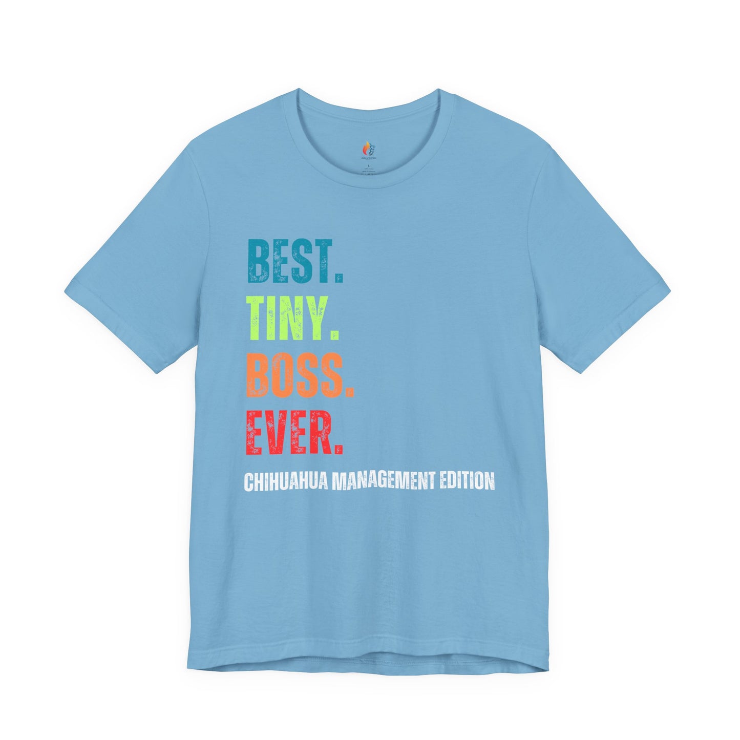 Chihuahua Dog Lover T-Shirt - "Best Tiny Boss Ever" Graphic Tee