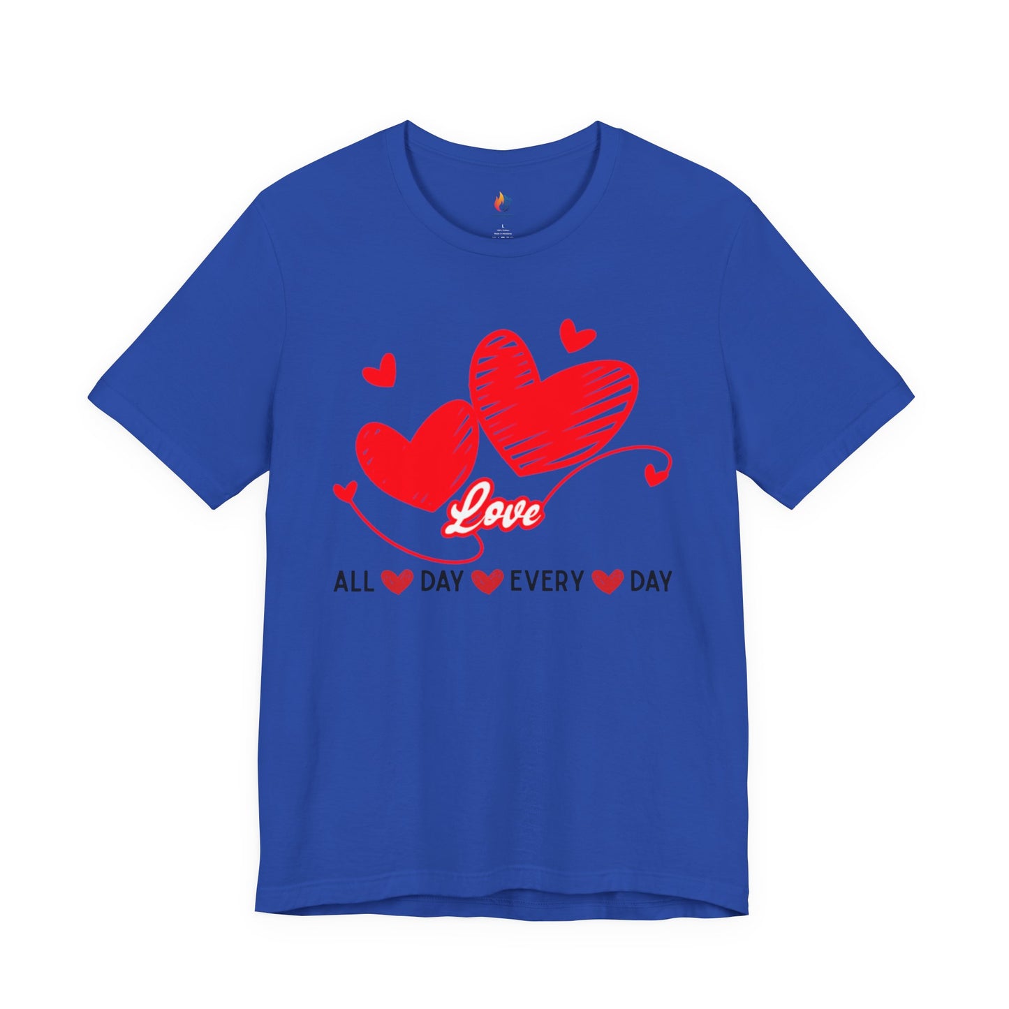 Love T-Shirt, Valentine’s Day T-shirt, Cute Valentine Shirt, Love Graphic Tee, Unisex Valentine Outfit, Gift for Him or Her, Romantic Holiday Tee