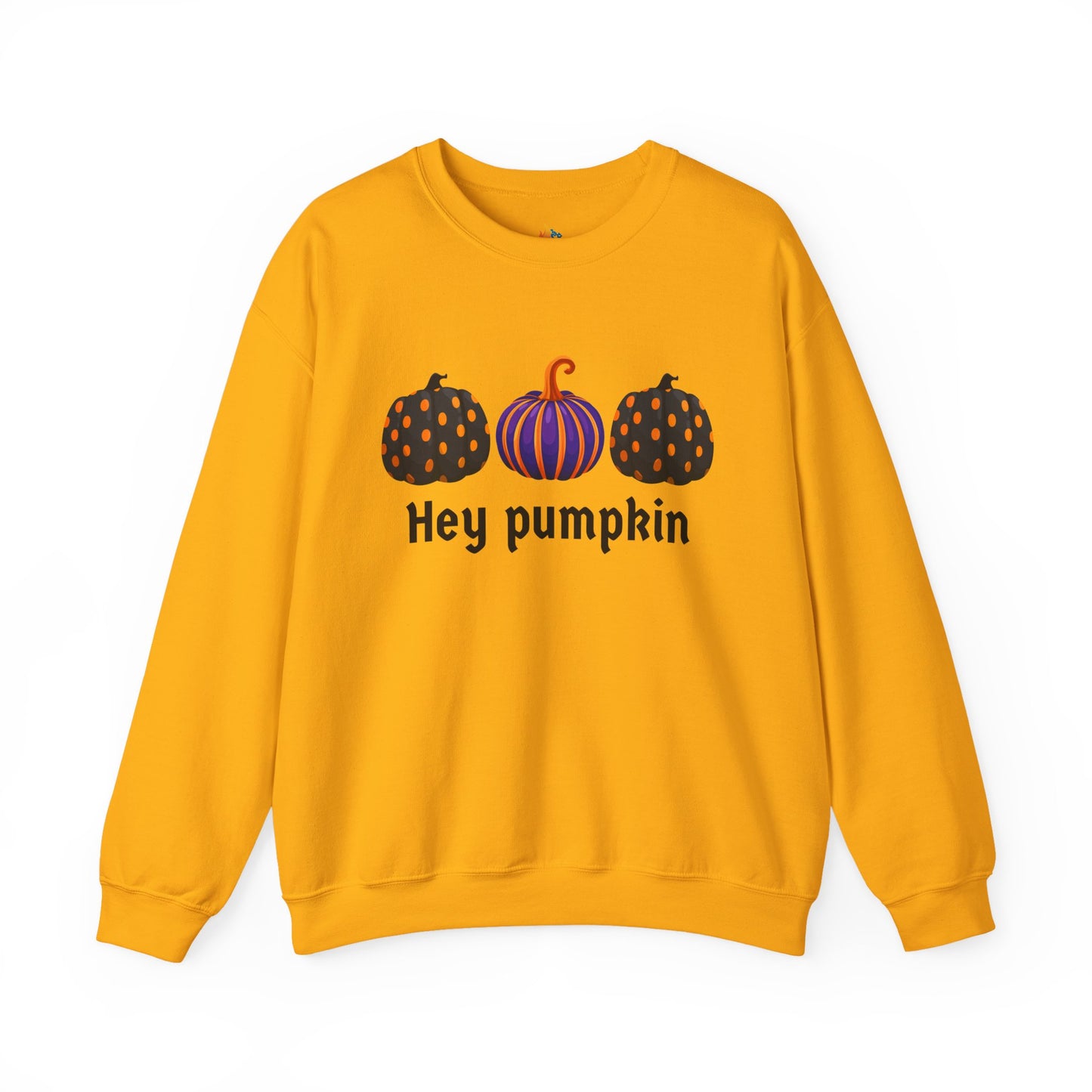 Hey Pumpkin Sweatshirt, Unisex Crewneck, Fall Season Outfit, Halloween Gift, Cozy Fall Gift