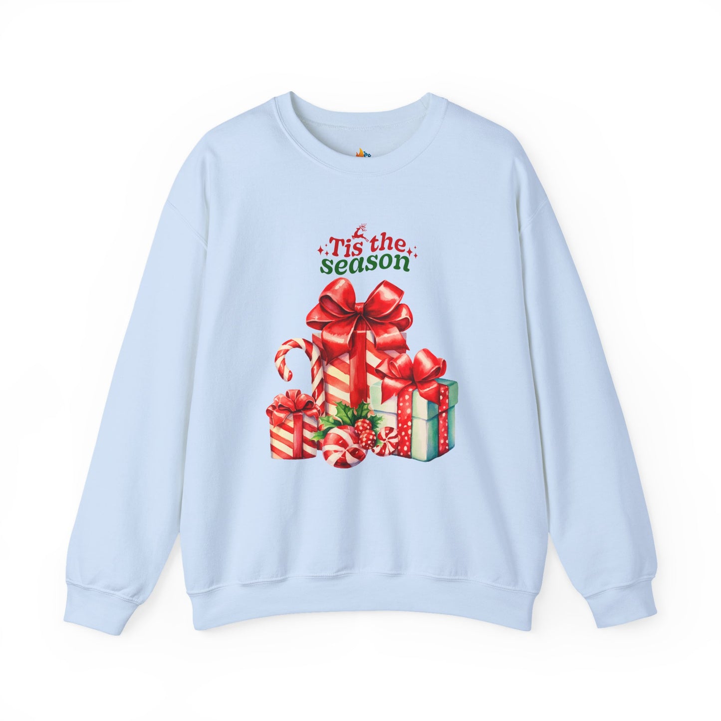 Tis the Season, Christmas Sweatshirt, Unisex Crewneck, Holiday Season Outfit, Winter Sweatshirt