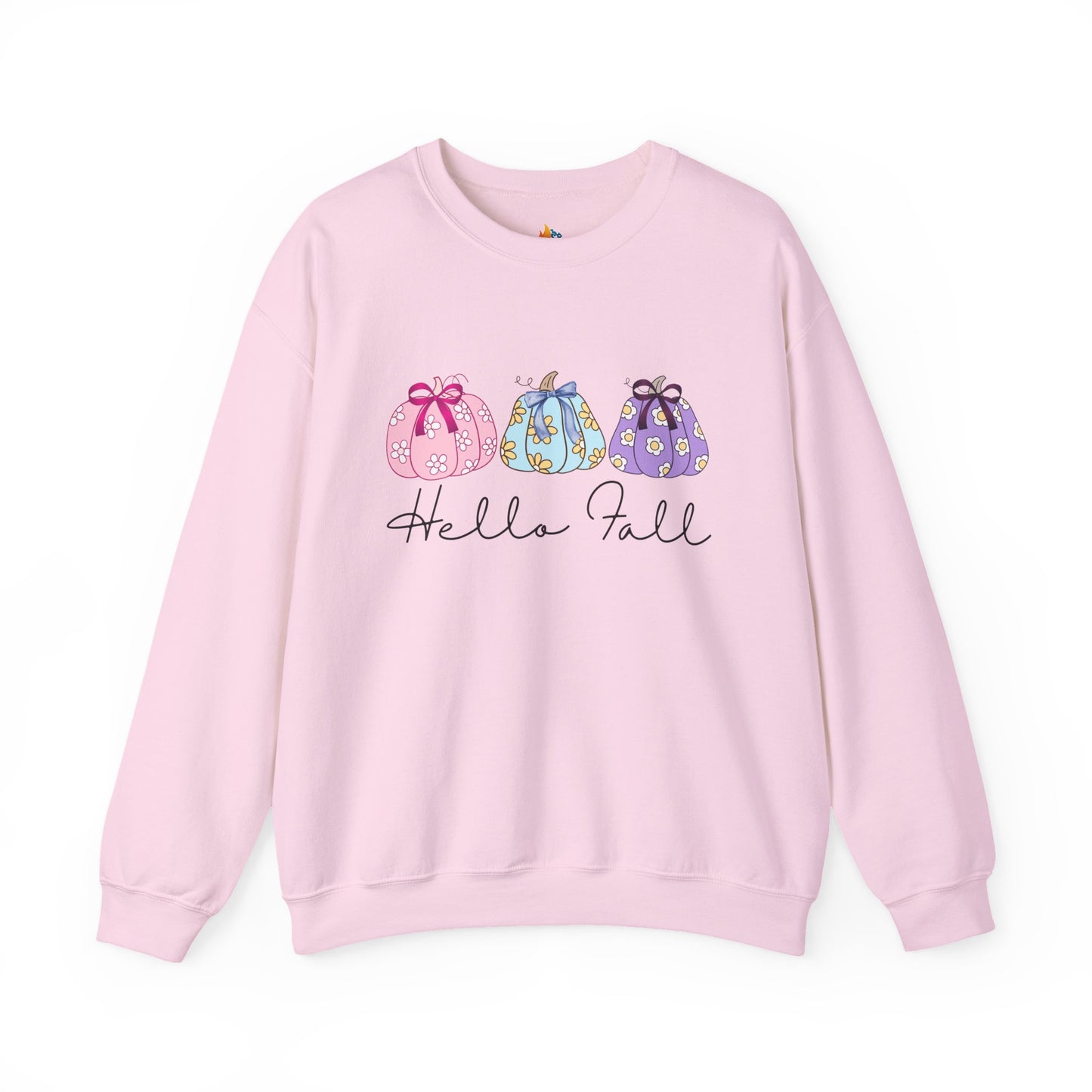 Hello Fall Sweatshirt, Unisex Crewneck, Fall Season Outfit, Cozy Fall Gift