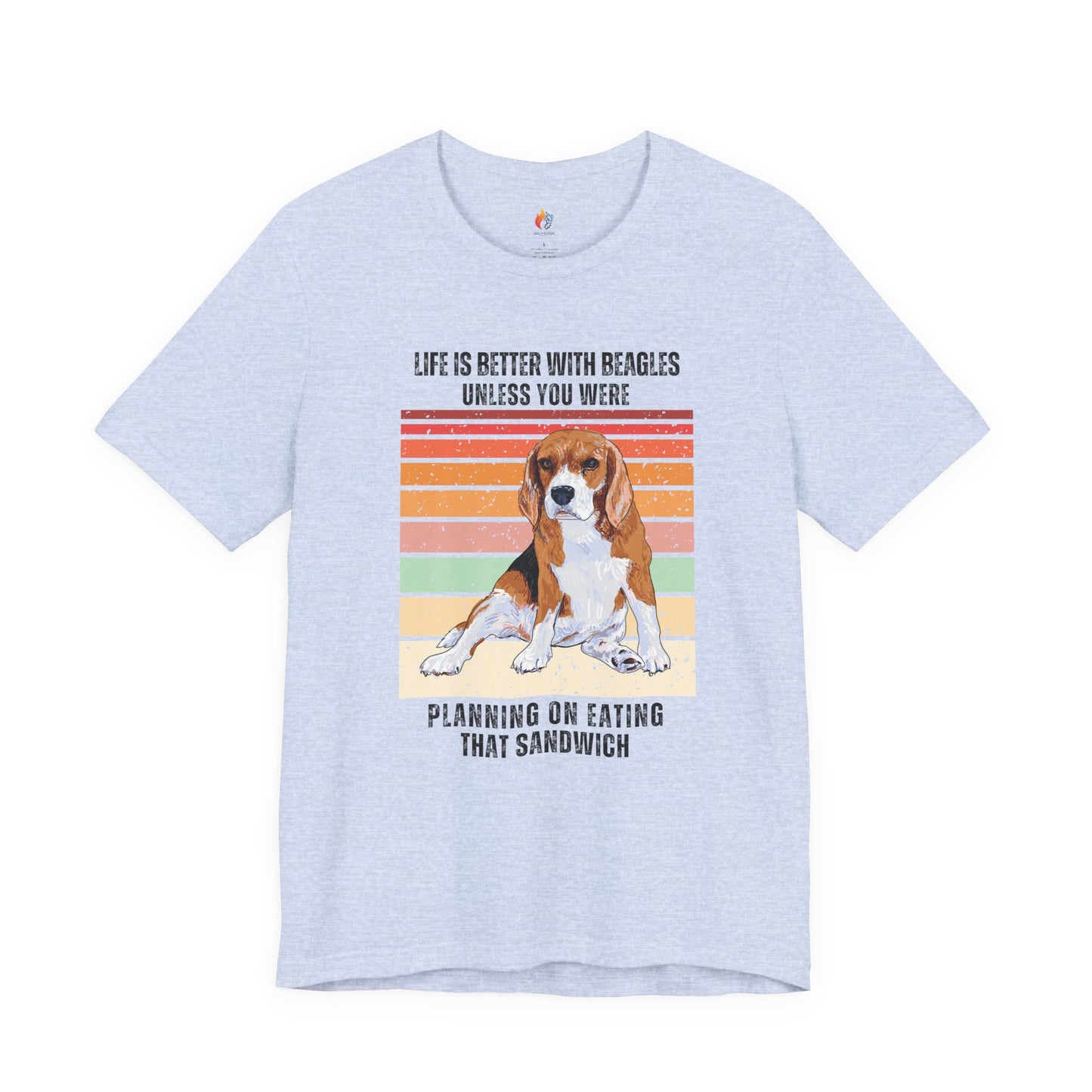 Beagles - Life is better with, Dog Lover T-Shirt - Funny Graphic Tee