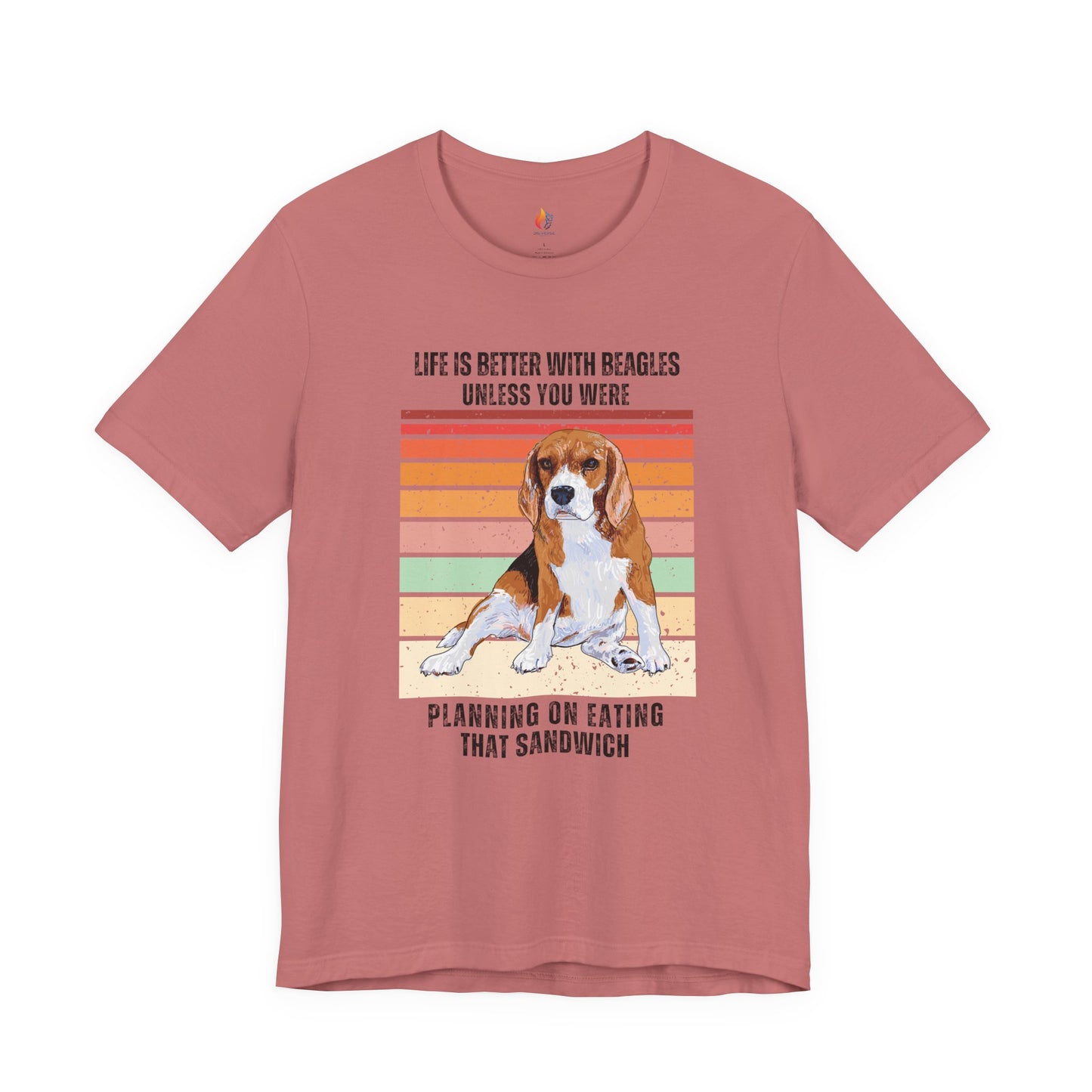 Beagles - Life is better with, Dog Lover T-Shirt - Funny Graphic Tee