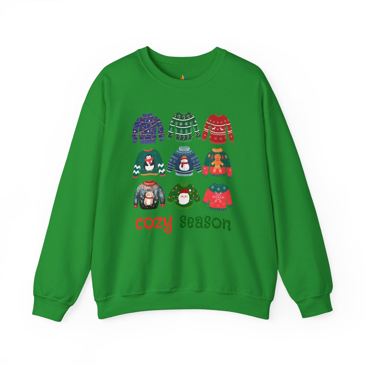 Cozy Season, Christmas Sweatshirt, Unisex Crewneck, Holiday Season Outfit, Winter Sweatshirt