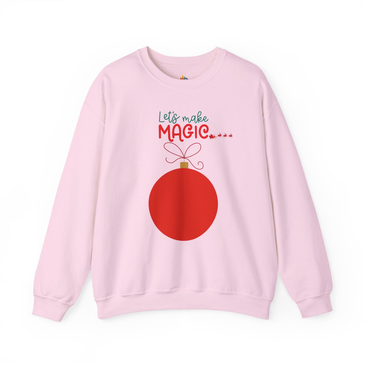 Lets make Magic, Christmas Sweatshirt, Unisex Crewneck, Holiday Season Outfit, Winter Sweatshirt