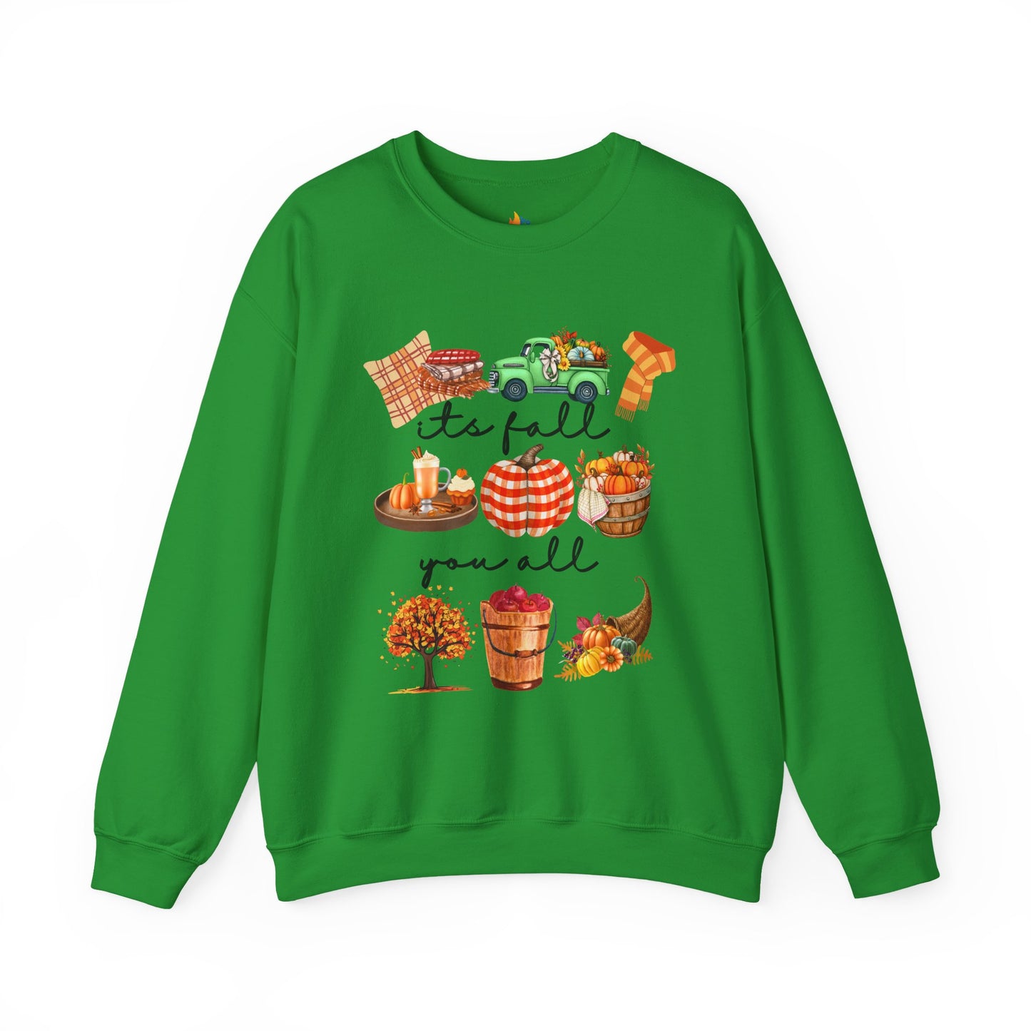 Its Fall Y'all Sweatshirt, Unisex Crewneck, Funny Fall Apparel, Cozy Fall Gift