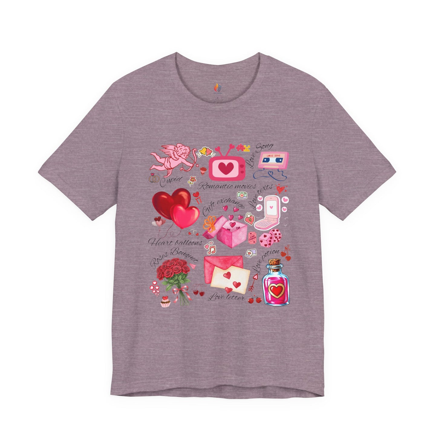 Valentine’s Day T-shirt, Cute Valentine Shirt, Love Graphic Tee, Unisex Valentine Outfit, Gift for Him or Her, Romantic Holiday Tee