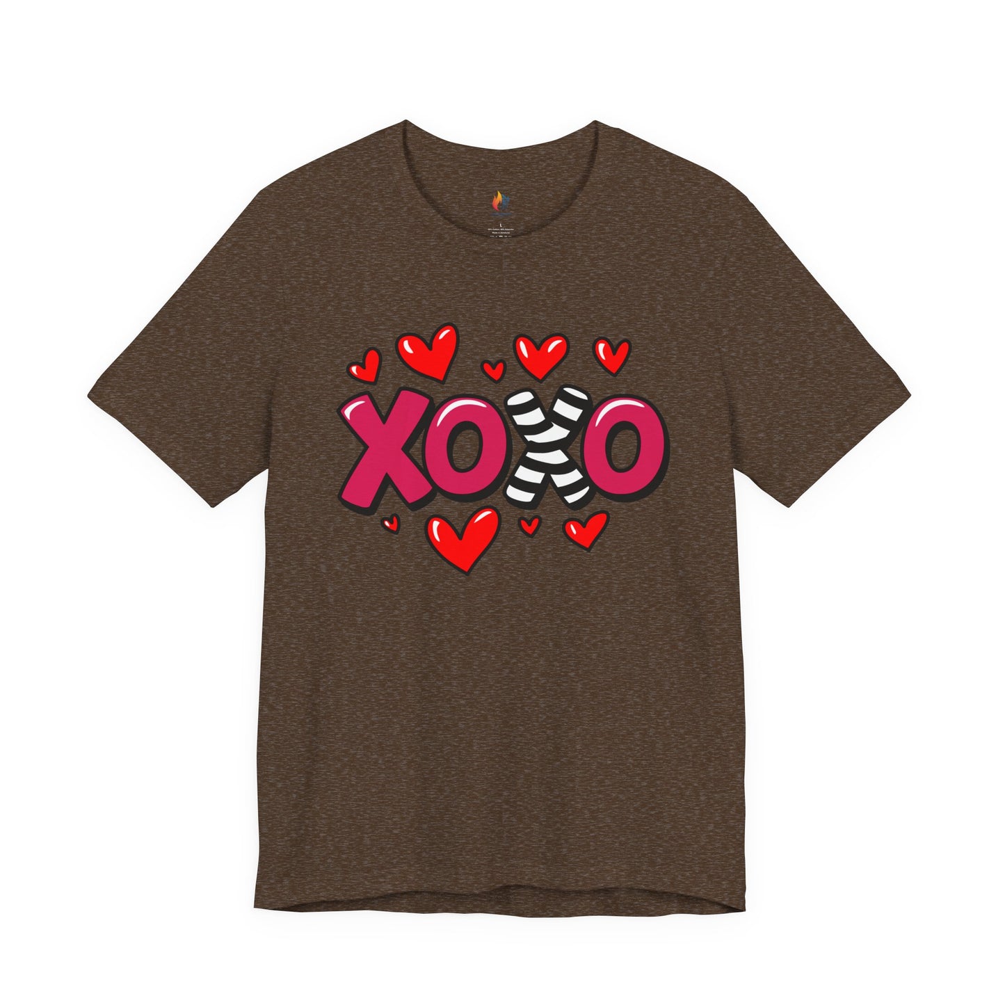 XOXO T-Shirt, Valentine’s Day T-shirt, Cute Valentine Shirt, Love Graphic Tee, Unisex Valentine Outfit, Gift for Him or Her, Romantic Holiday Tee