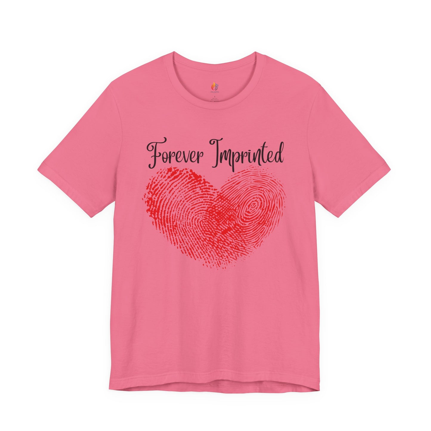 Forever Imprinted T-Shirt, Valentine’s Day T-shirt, Cute Valentine Shirt, Love Graphic Tee, Unisex Valentine Outfit, Gift for Him or Her, Romantic Holiday Tee