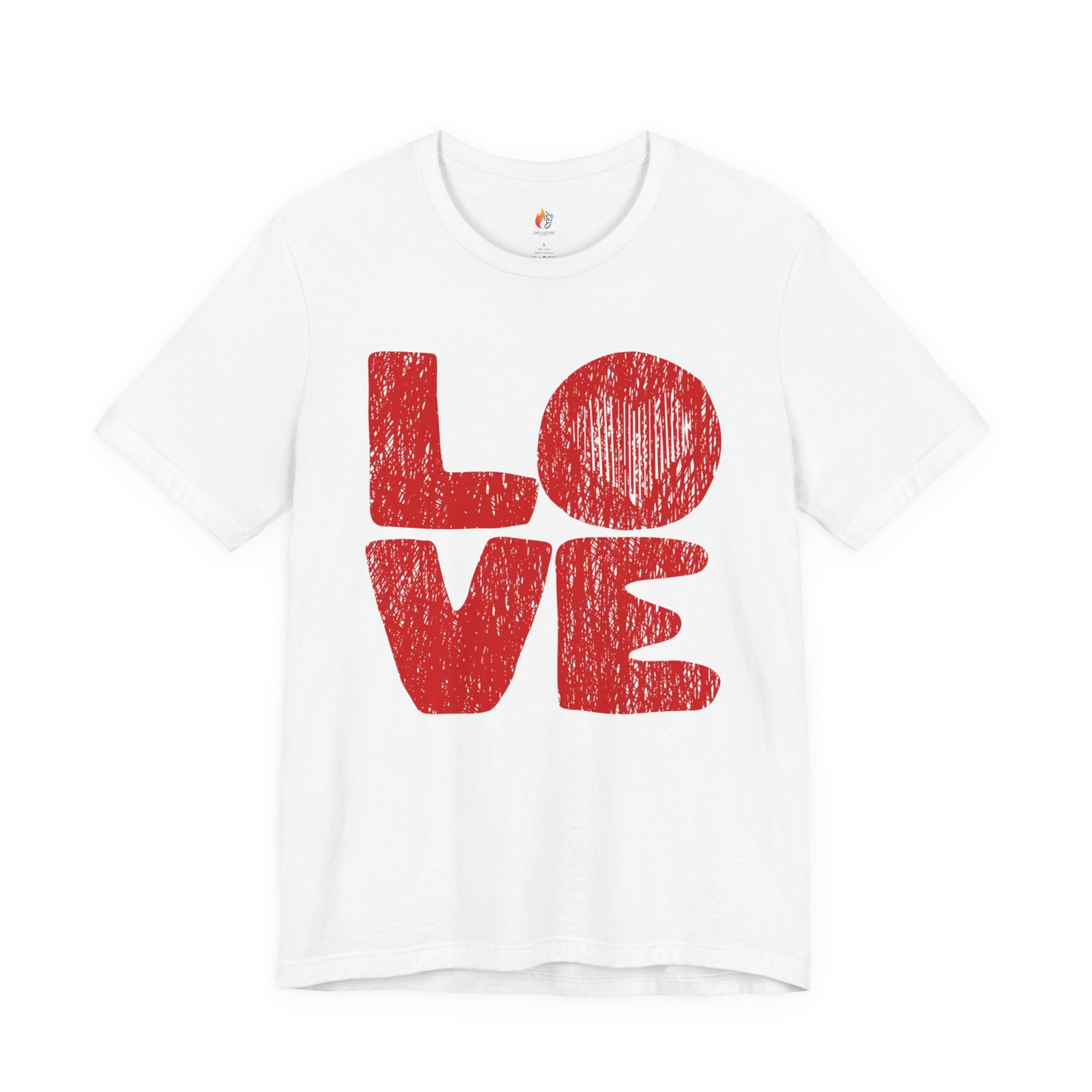 Love T-Shirt, Valentine’s Day T-shirt, Cute Valentine Shirt, Love Graphic Tee, Unisex Valentine Outfit, Gift for Him or Her, Romantic Holiday Tee