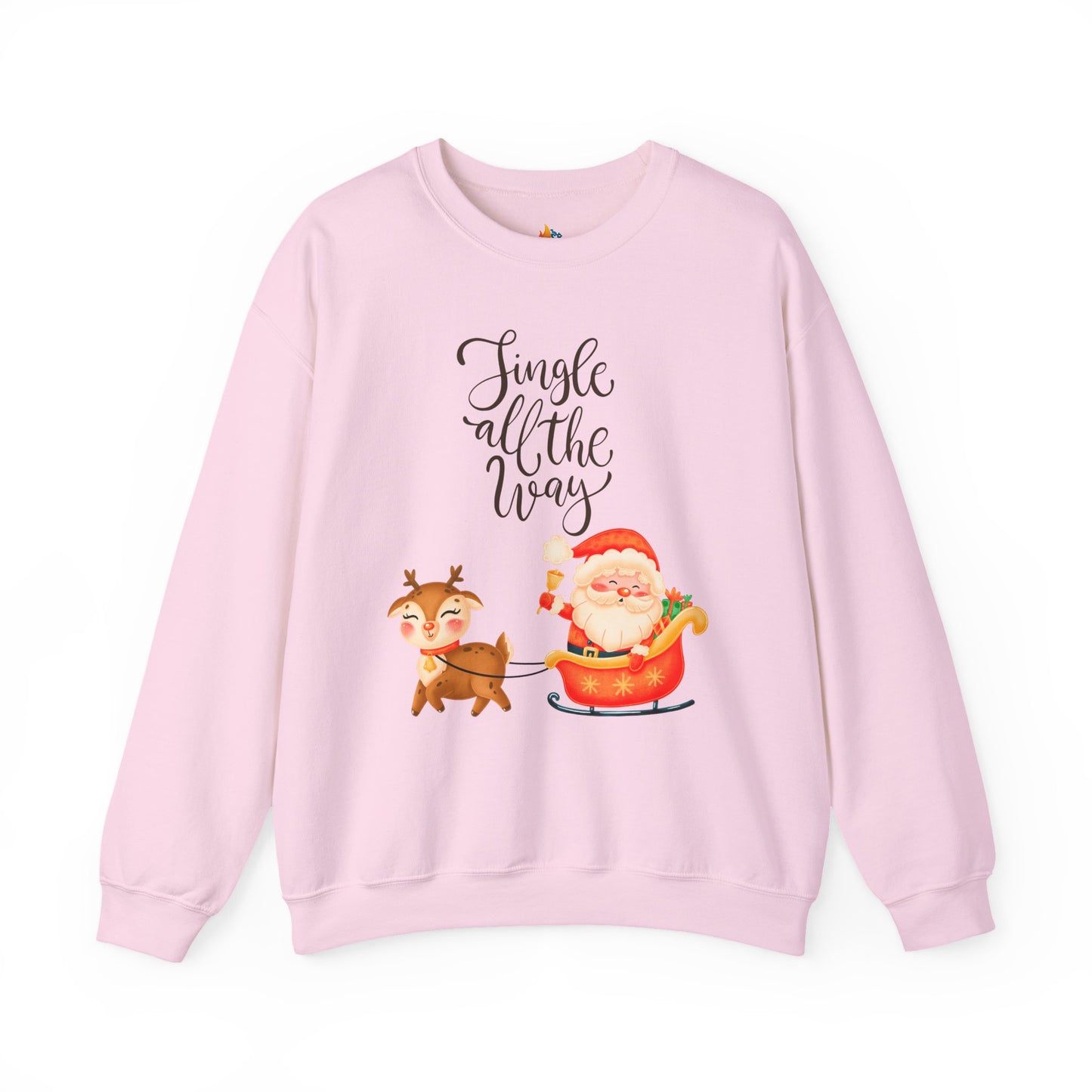 Jingle all the way, Christmas Sweatshirt, Unisex Crewneck, Holiday Season Outfit, Winter Sweatshirt
