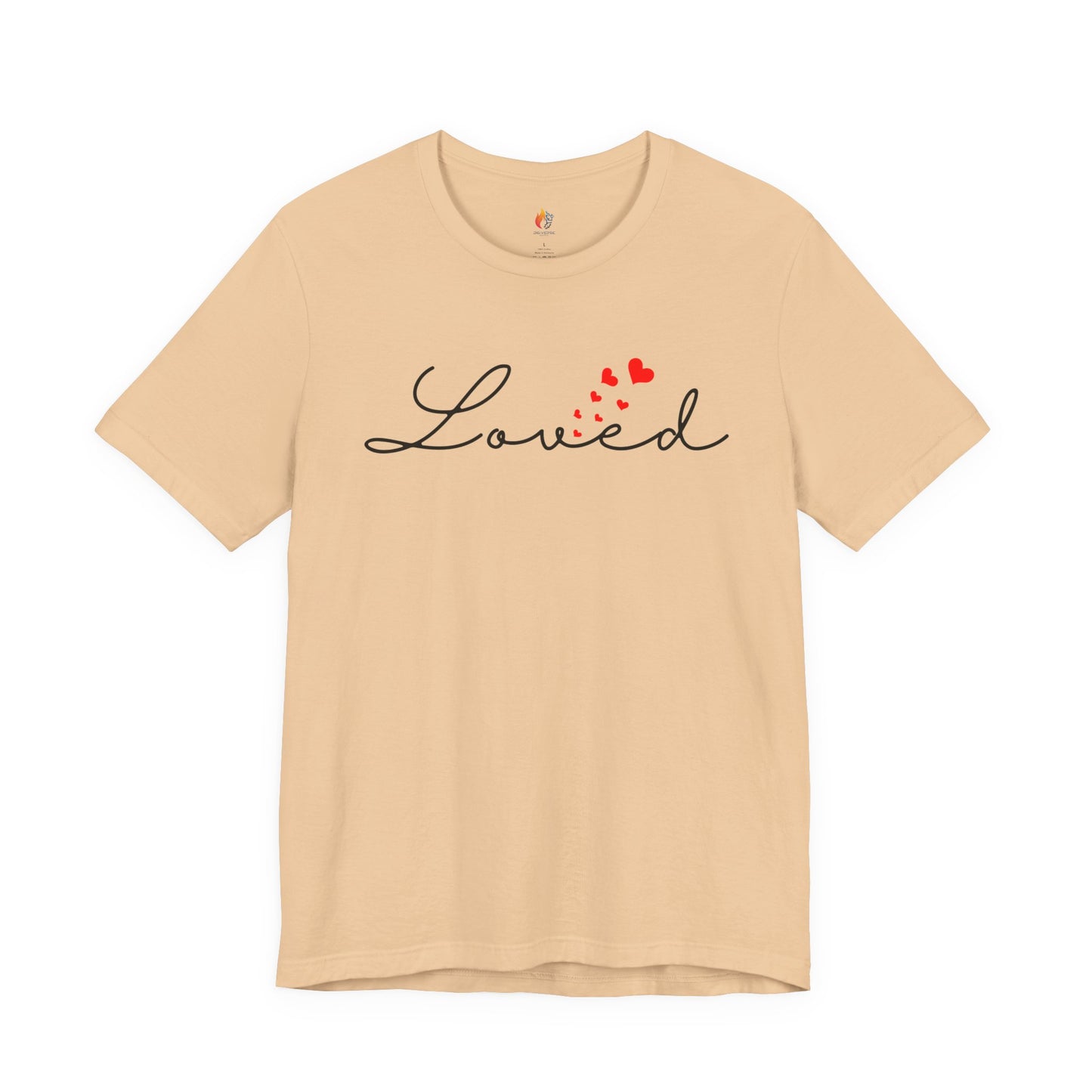 Loved T-Shirt, Valentine’s Day T-shirt, Cute Valentine Shirt, Love Graphic Tee, Unisex Valentine Outfit, Gift for Him or Her, Romantic Holiday Tee
