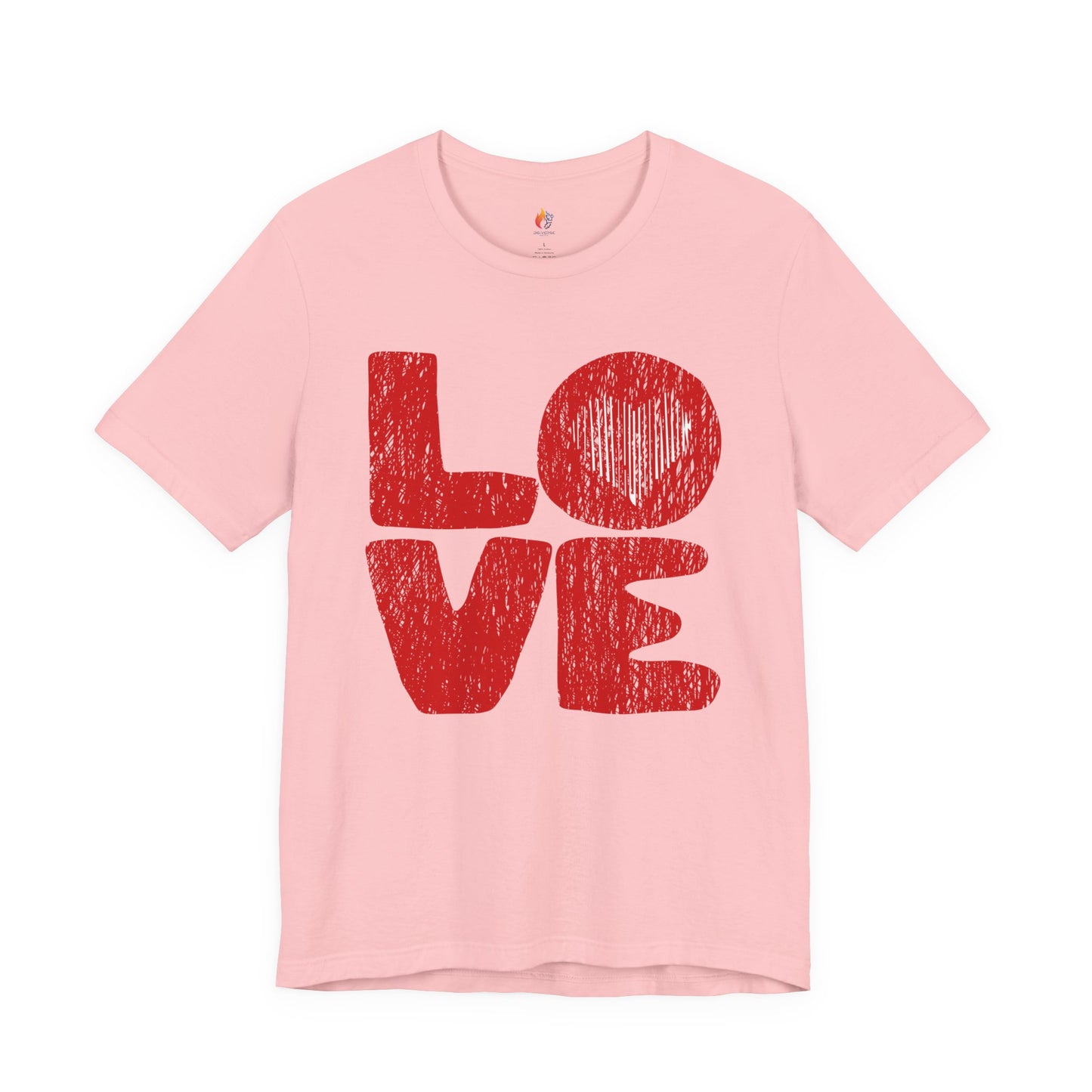 Love T-Shirt, Valentine’s Day T-shirt, Cute Valentine Shirt, Love Graphic Tee, Unisex Valentine Outfit, Gift for Him or Her, Romantic Holiday Tee