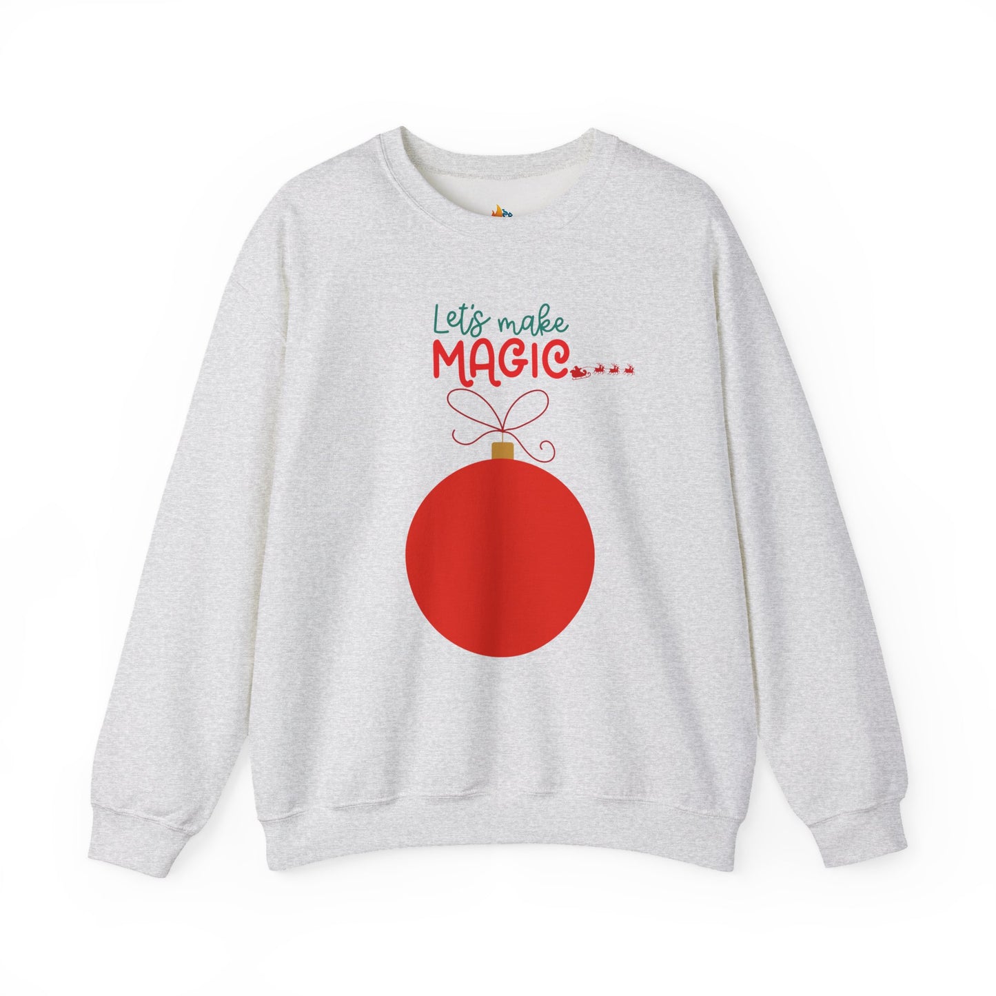 Lets make Magic, Christmas Sweatshirt, Unisex Crewneck, Holiday Season Outfit, Winter Sweatshirt