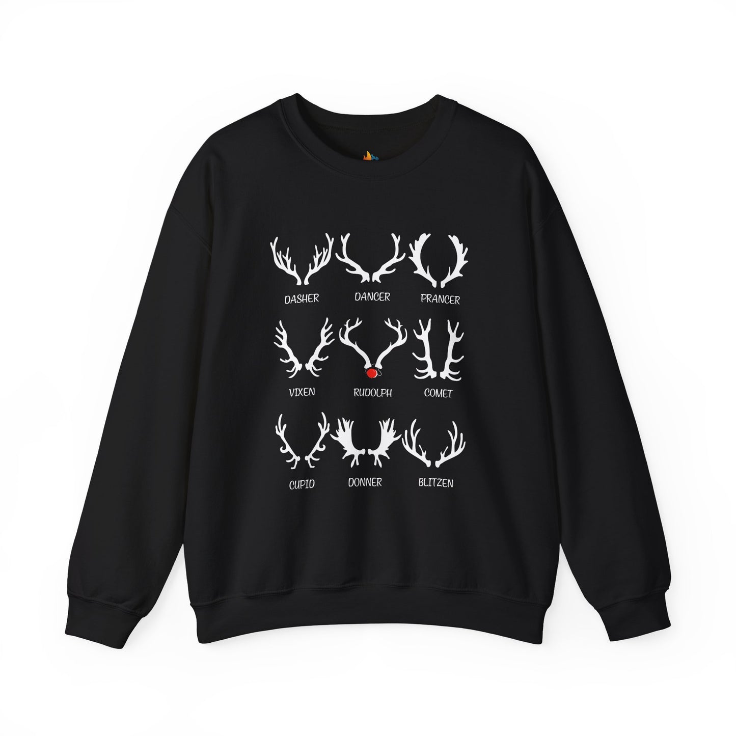 Reindeer, Christmas Sweatshirt, Unisex Crewneck, Holiday Season Outfit, Winter Sweatshirt