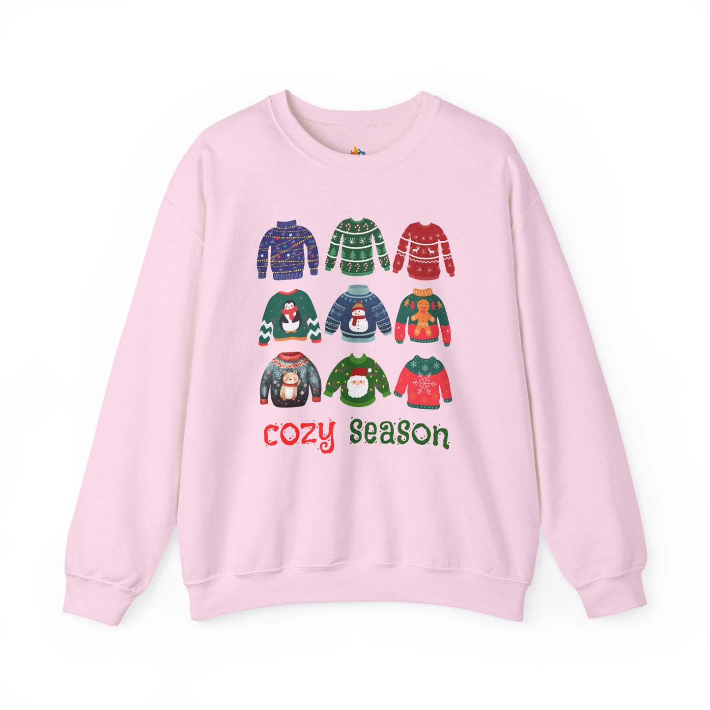 Cozy Season, Christmas Sweatshirt, Unisex Crewneck, Holiday Season Outfit, Winter Sweatshirt