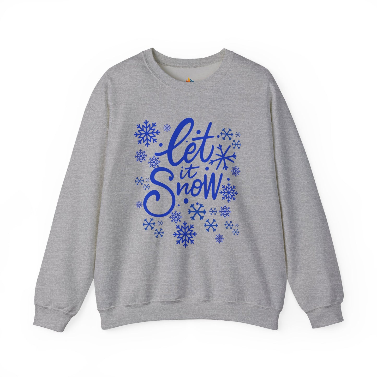 Let it snow, Christmas Sweatshirt, Unisex Crewneck, Holiday Season Outfit, Winter Sweatshirt