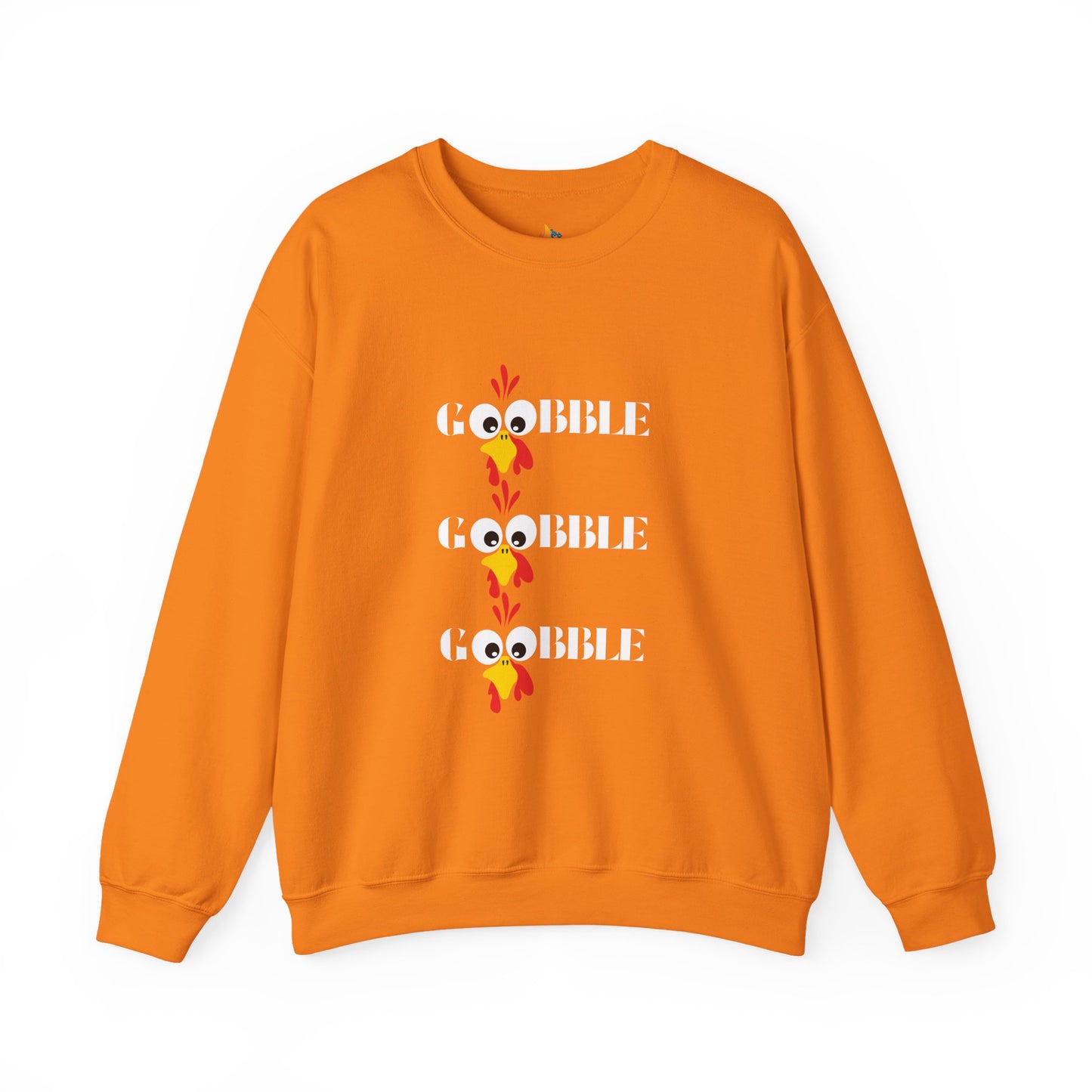 Gobble Gobble, Happy Thanksgiving Sweatshirt, Unisex Crewneck, Fall Season Outfit, Cozy Fall Gift