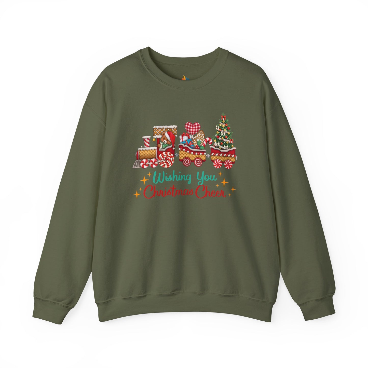 Wishing you Christmas Cheer Sweatshirt, Unisex Crewneck, Holiday Season Outfit, Winter Sweatshirt