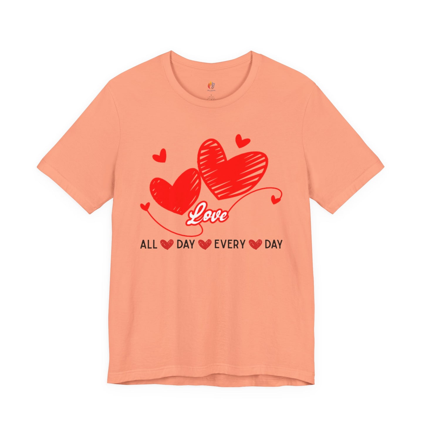 Love T-Shirt, Valentine’s Day T-shirt, Cute Valentine Shirt, Love Graphic Tee, Unisex Valentine Outfit, Gift for Him or Her, Romantic Holiday Tee