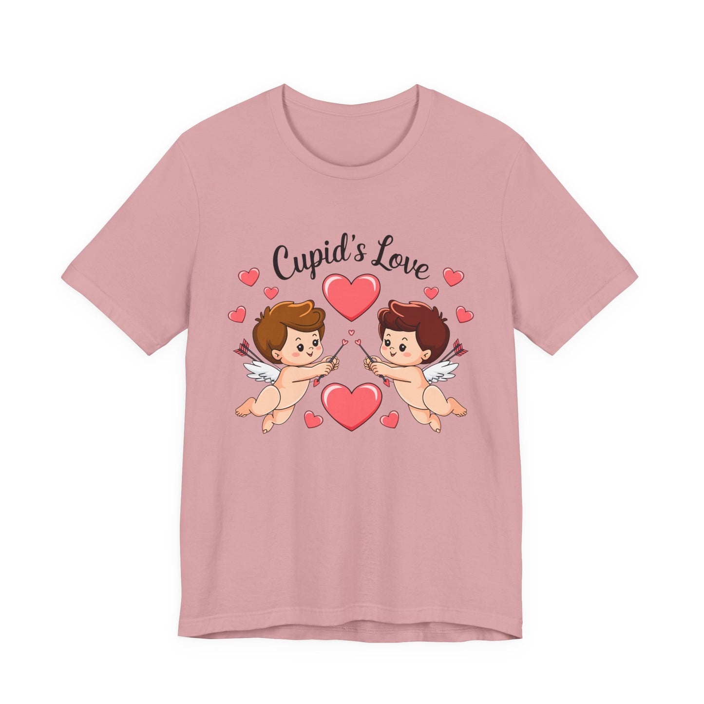 Cupid's Love T-Shirt, Valentine’s Day T-shirt, Cute Valentine Shirt, Love Graphic Tee, Unisex Valentine Outfit, Gift for Him or Her, Romantic Holiday Tee