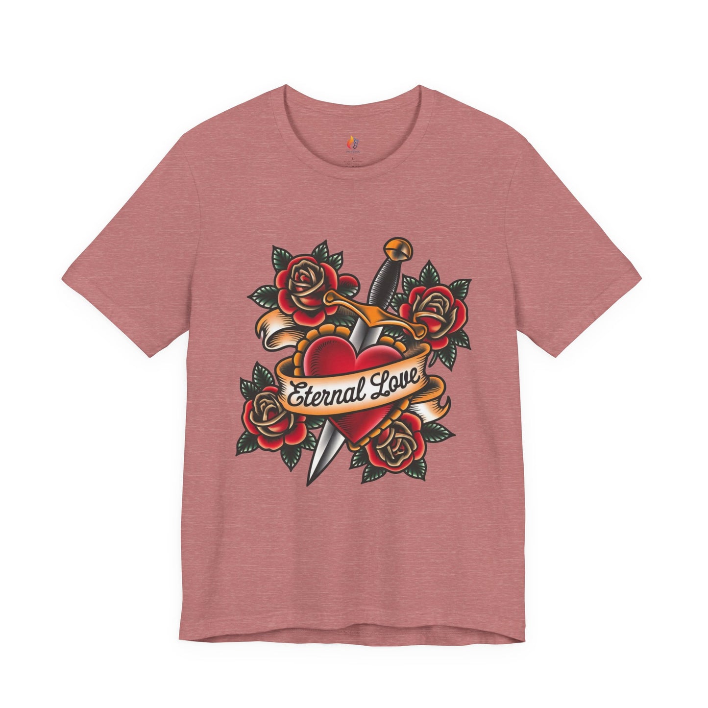 Eternal Love T-Shirt - Unisex Valentine Outfit, Valentine's day Gift, Valentine’s Day T-shirt, Cute Valentine Shirt, Gift for Him or Her,  Romantic Holiday Tee