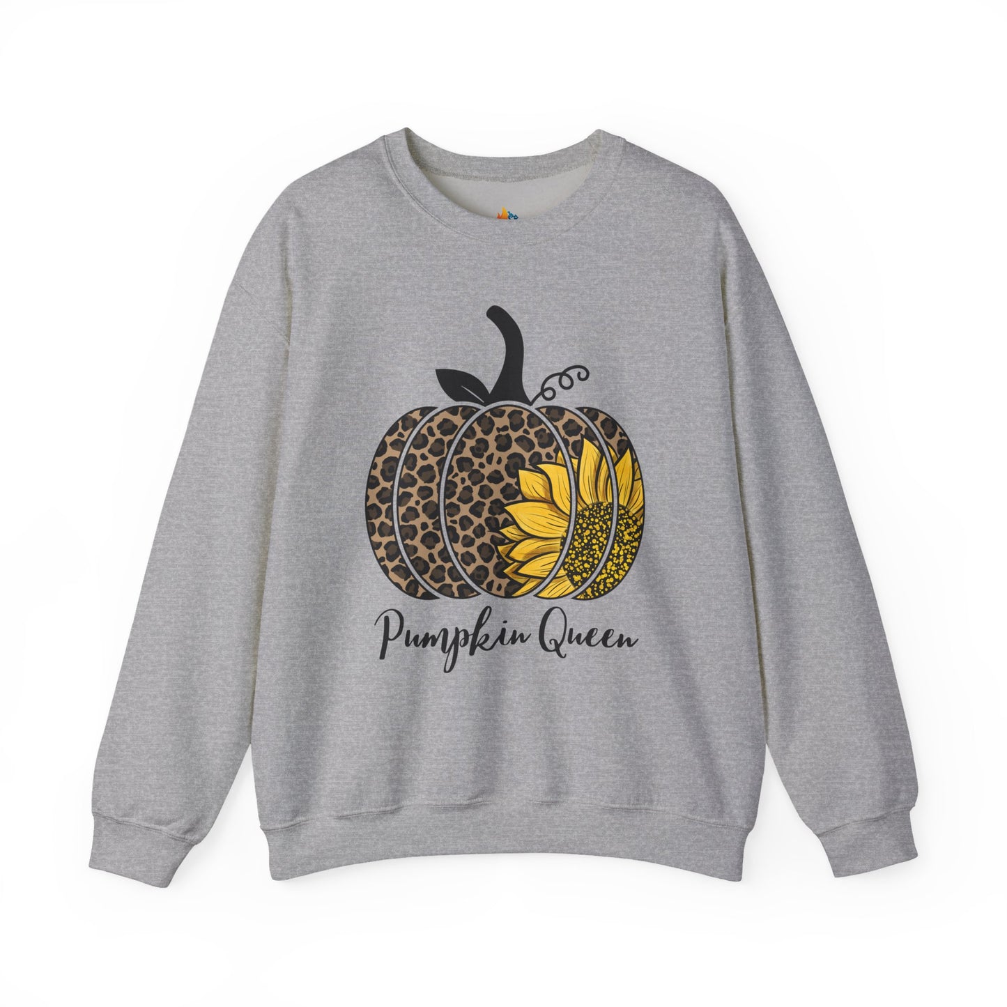Pumpkin Queen Sweatshirt, Unisex Crewneck, Fall Season Outfit, Cozy Fall Gift