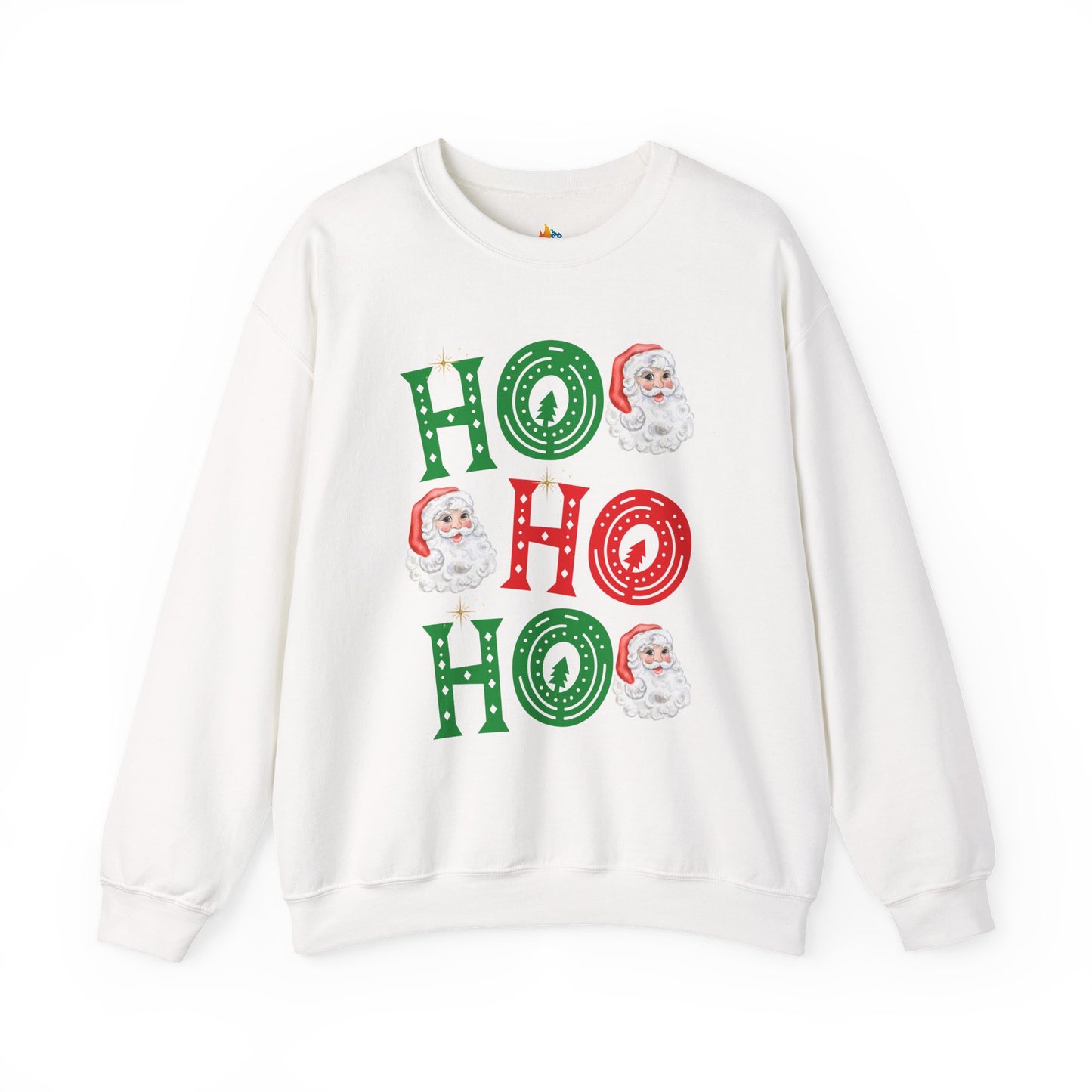 Ho Ho Ho, Christmas Sweatshirt, Unisex Crewneck, Holiday Season Outfit, Winter Sweatshirt