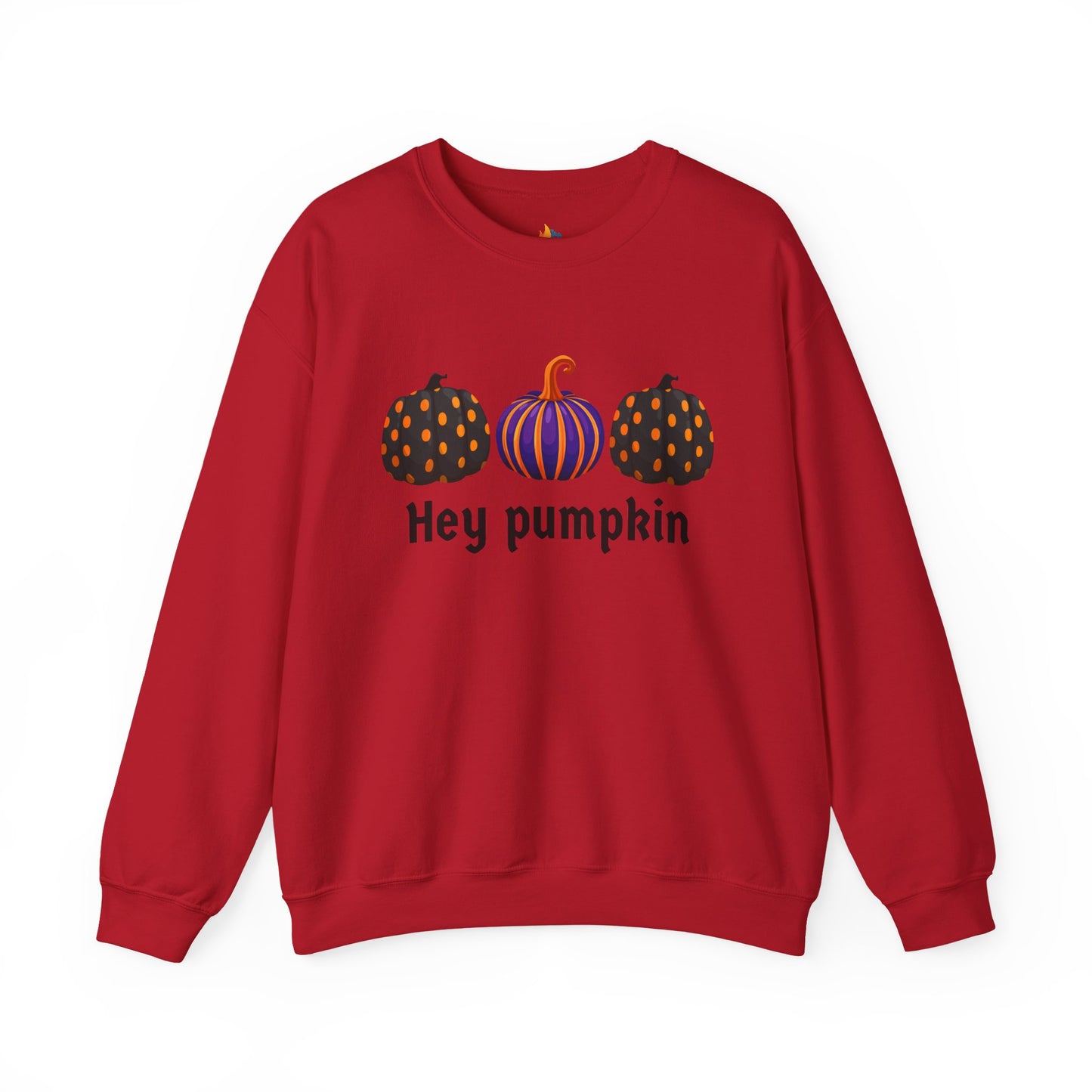 Hey Pumpkin Sweatshirt, Unisex Crewneck, Fall Season Outfit, Halloween Gift, Cozy Fall Gift