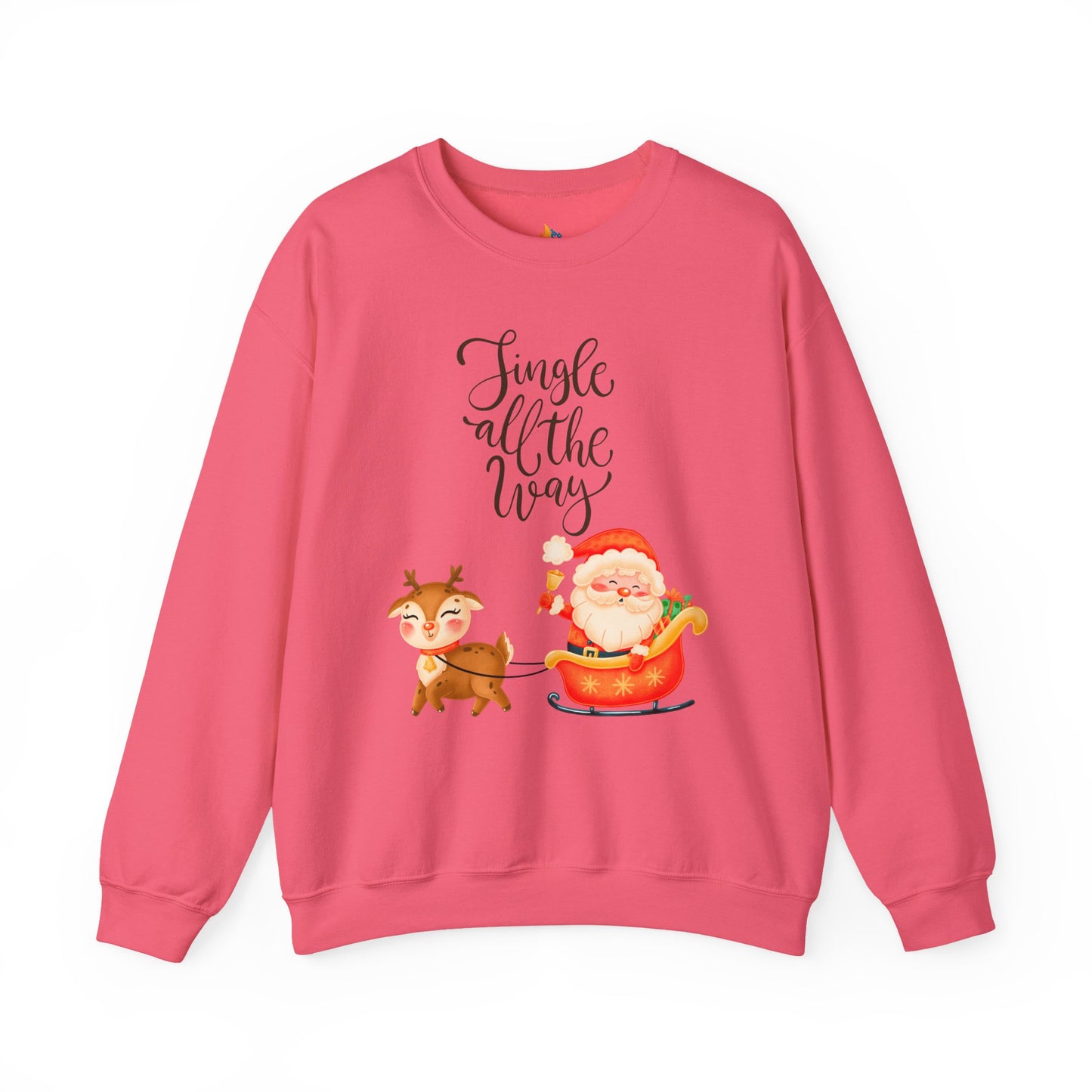 Jingle all the way, Christmas Sweatshirt, Unisex Crewneck, Holiday Season Outfit, Winter Sweatshirt