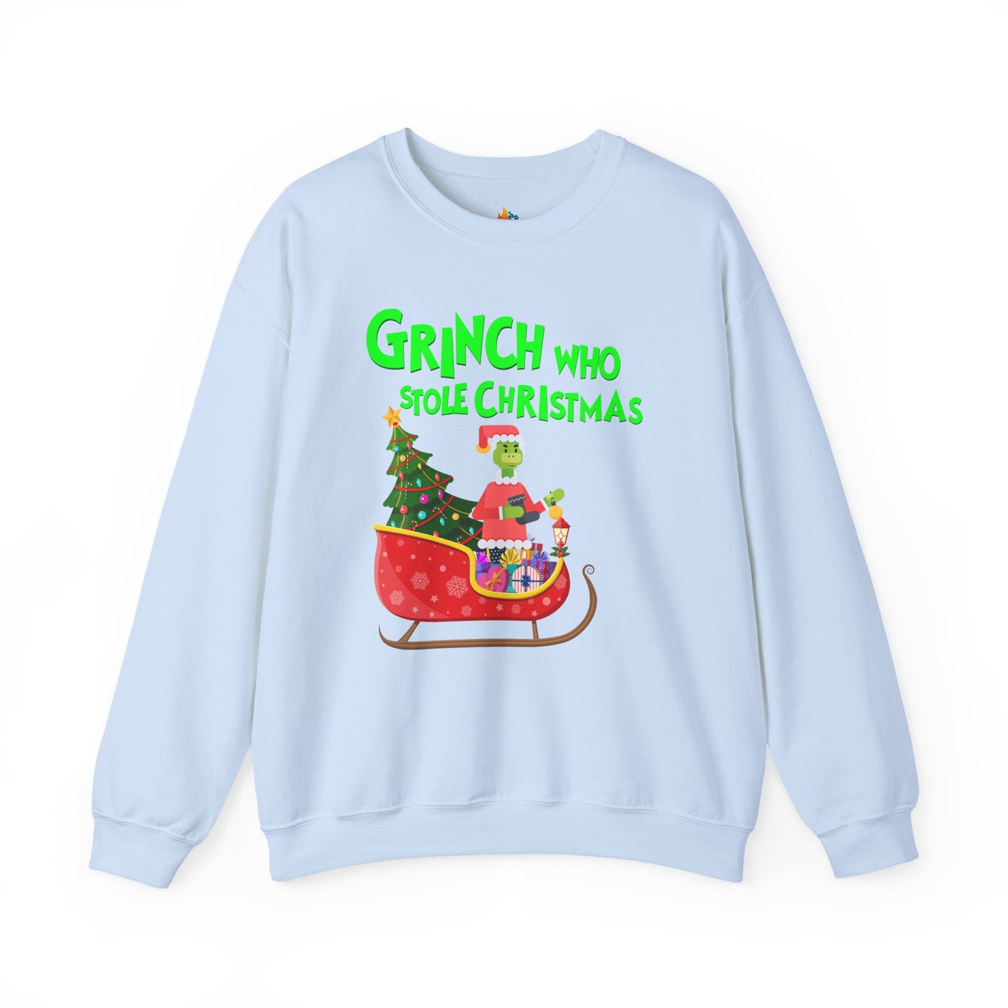 Grinch who stole Christmas Sweatshirt, Unisex Crewneck, Holiday Season Outfit, Winter Sweatshirt