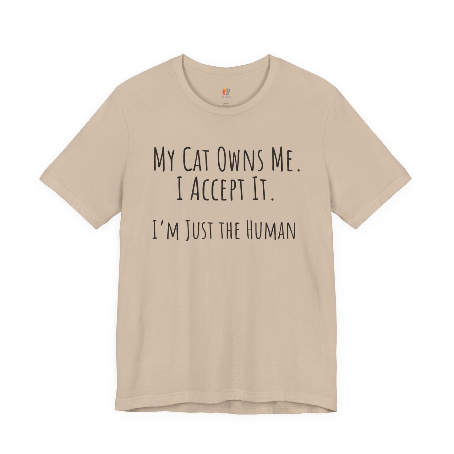 Cat Lover - "My Cat Owns me" - T-Shirt, Pet Lover Tee