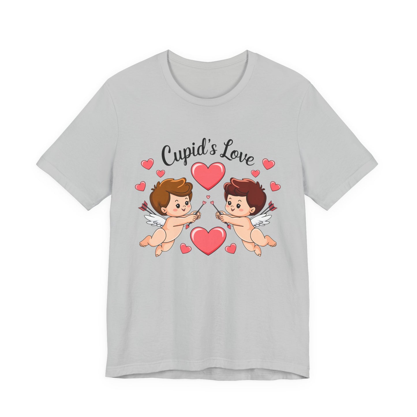 Cupid's Love T-Shirt, Valentine’s Day T-shirt, Cute Valentine Shirt, Love Graphic Tee, Unisex Valentine Outfit, Gift for Him or Her, Romantic Holiday Tee