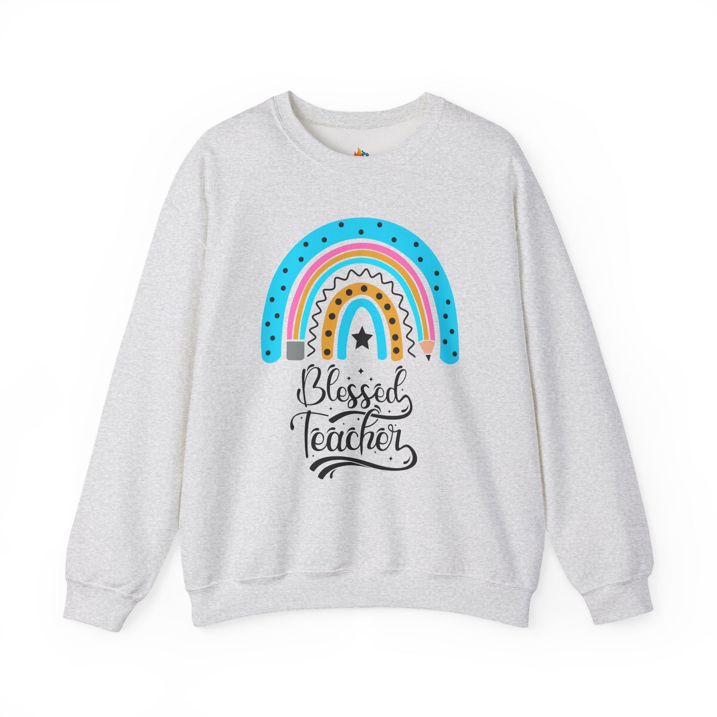 Blessed Teacher, Thanksgiving Sweatshirt, Unisex Crewneck, Fall Season Outfit, Cozy Fall Gift