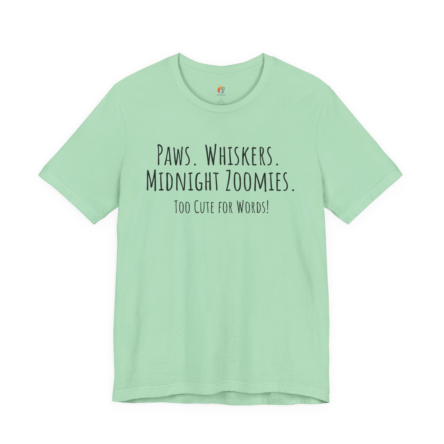 Paws, Whiskers, Midnight Zombies - T-Shirt, Cat Lover, Pet Lover Tee