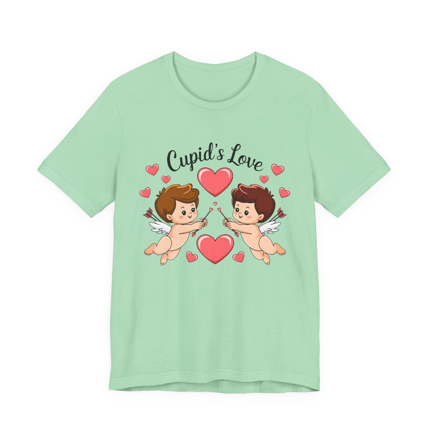 Cupid's Love T-Shirt, Valentine’s Day T-shirt, Cute Valentine Shirt, Love Graphic Tee, Unisex Valentine Outfit, Gift for Him or Her, Romantic Holiday Tee