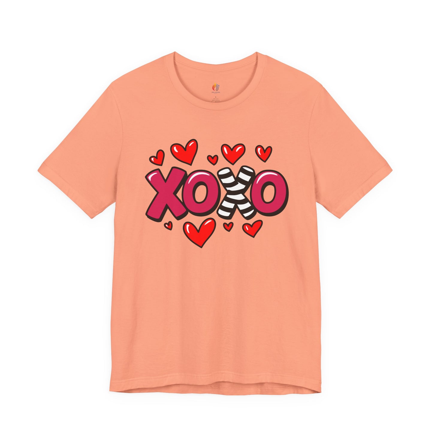 XOXO T-Shirt, Valentine’s Day T-shirt, Cute Valentine Shirt, Love Graphic Tee, Unisex Valentine Outfit, Gift for Him or Her, Romantic Holiday Tee